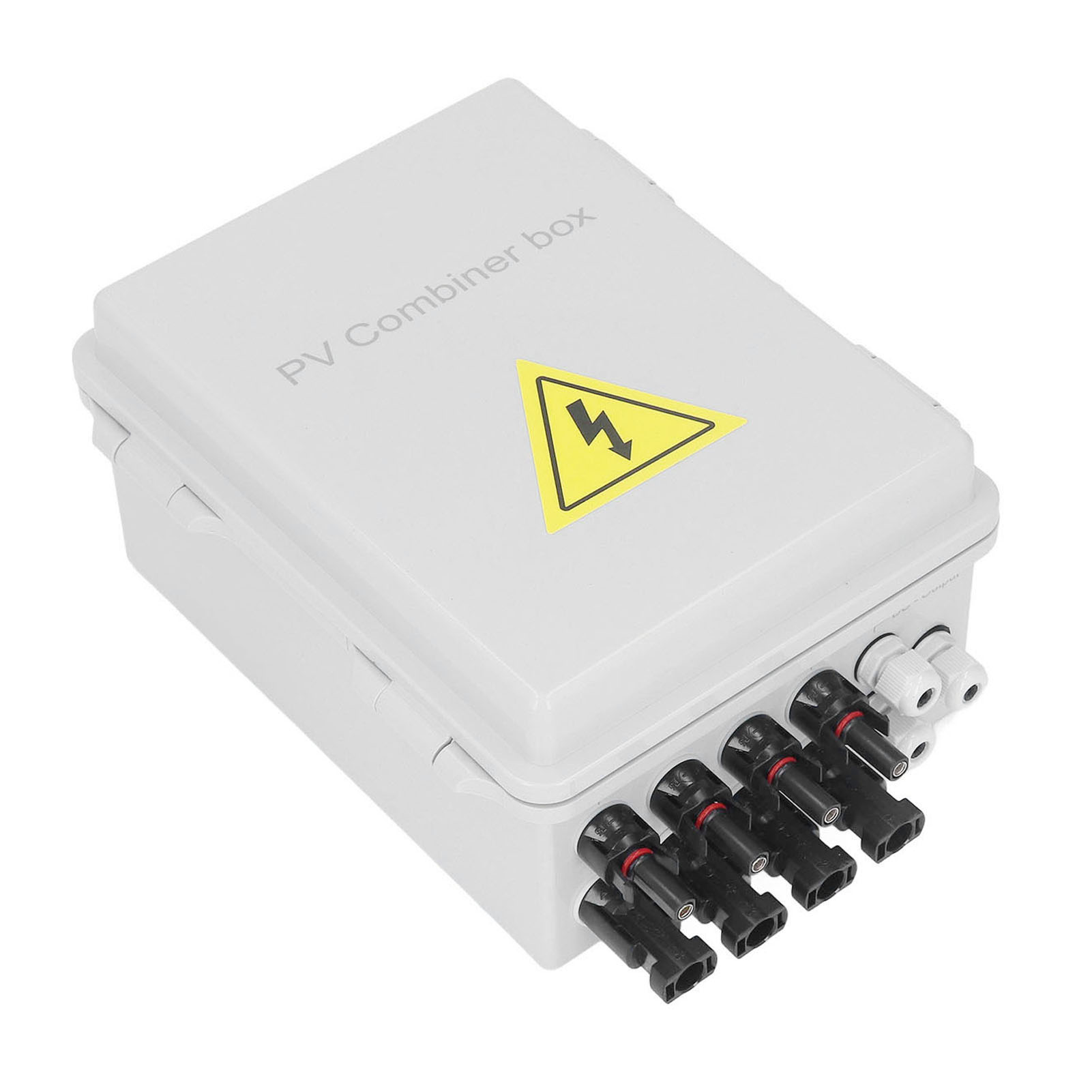 4-string-solar-combiner-box, 10-a-sicherung (nennstrom), 63-a-solar-dc-leistungsschalter, Pv-combiner-box Mit Blitzableiter