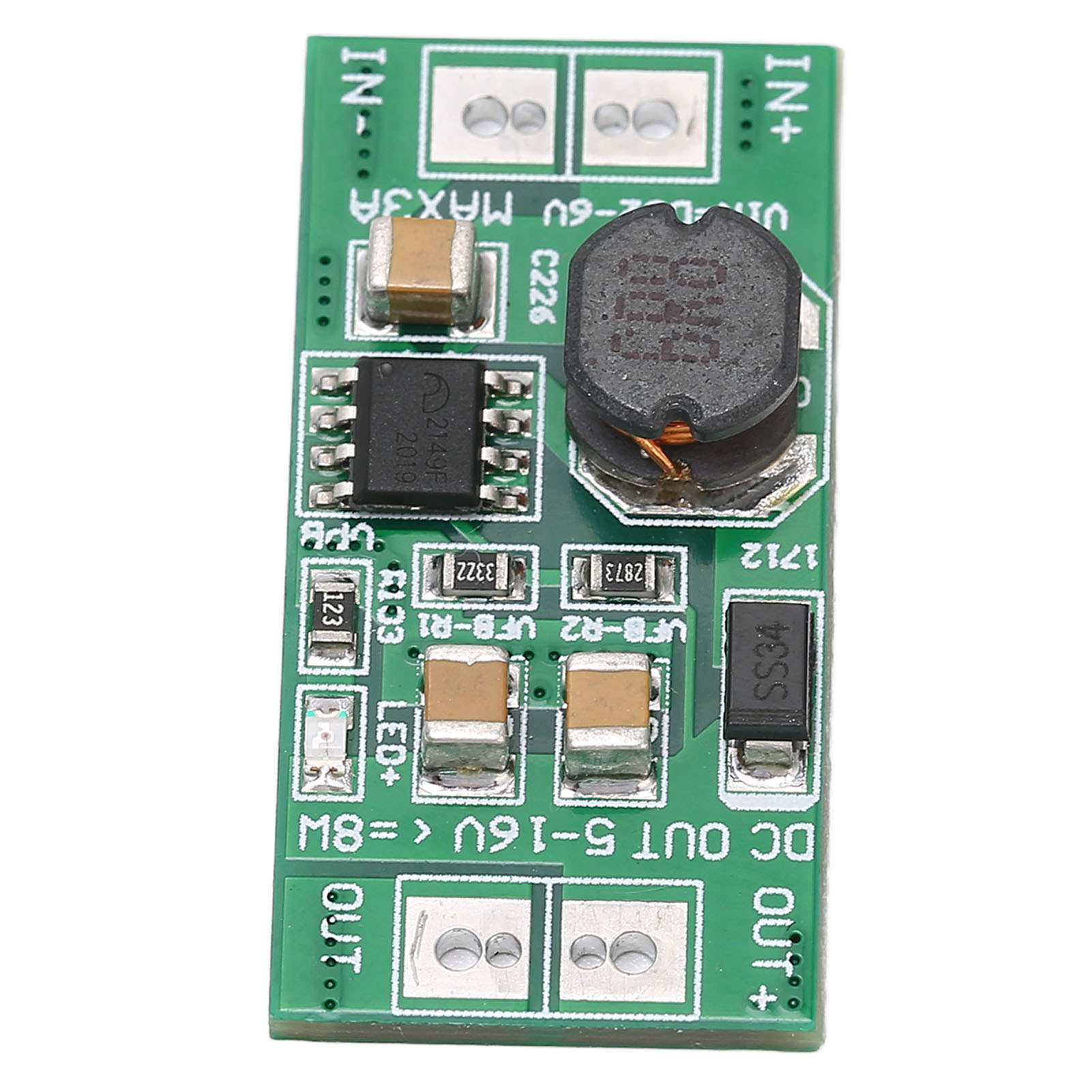 Konverter-boost-modul Abs-netzteil-boost-platine Usb-eingang 5 V Bis 12 V 8 W Maximale Ausgangsleistung