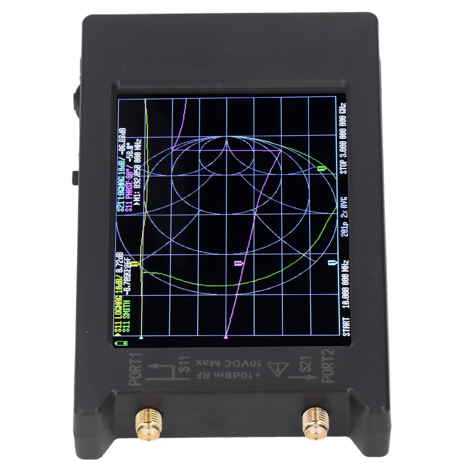 Vektornetzwerkanalysator 50 Khz Bis 6,3 Ghz Vna Hf Vhf Uhf Antennenanalysator Tragbarer Vektornetzwerktester
