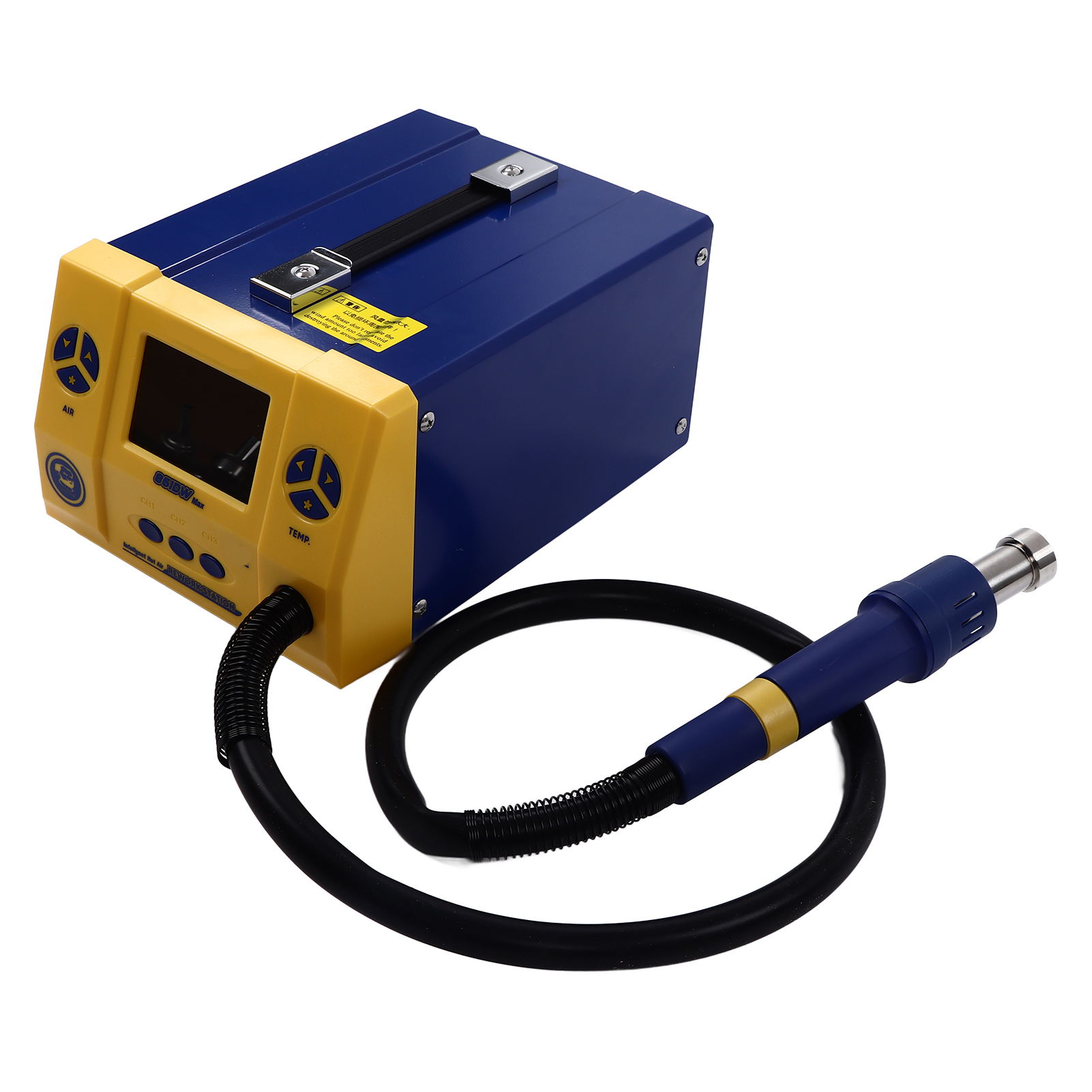 Heißluft-rework-station Mit Intelligenter, Einstellbarer Temperatur – Entlötset Für Handy-reparaturen, 1000 W, Eu-stecker 220 V