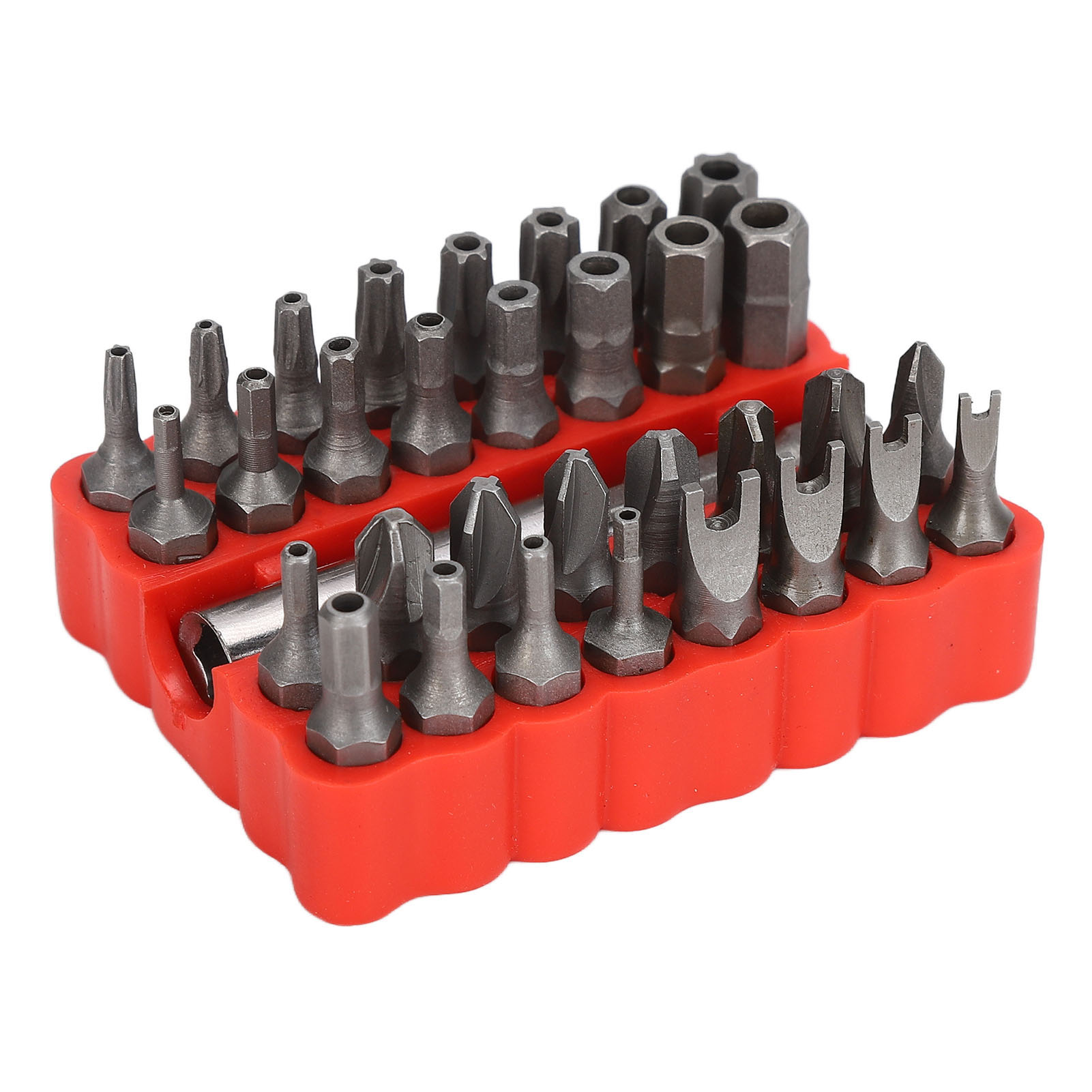 33-teiliges Sicherheitsschrauben-sechskantbit-set Aus Chrom-vanadium-stahl Mit 1/4-zoll-schaft Für Fahrzeugcomputer