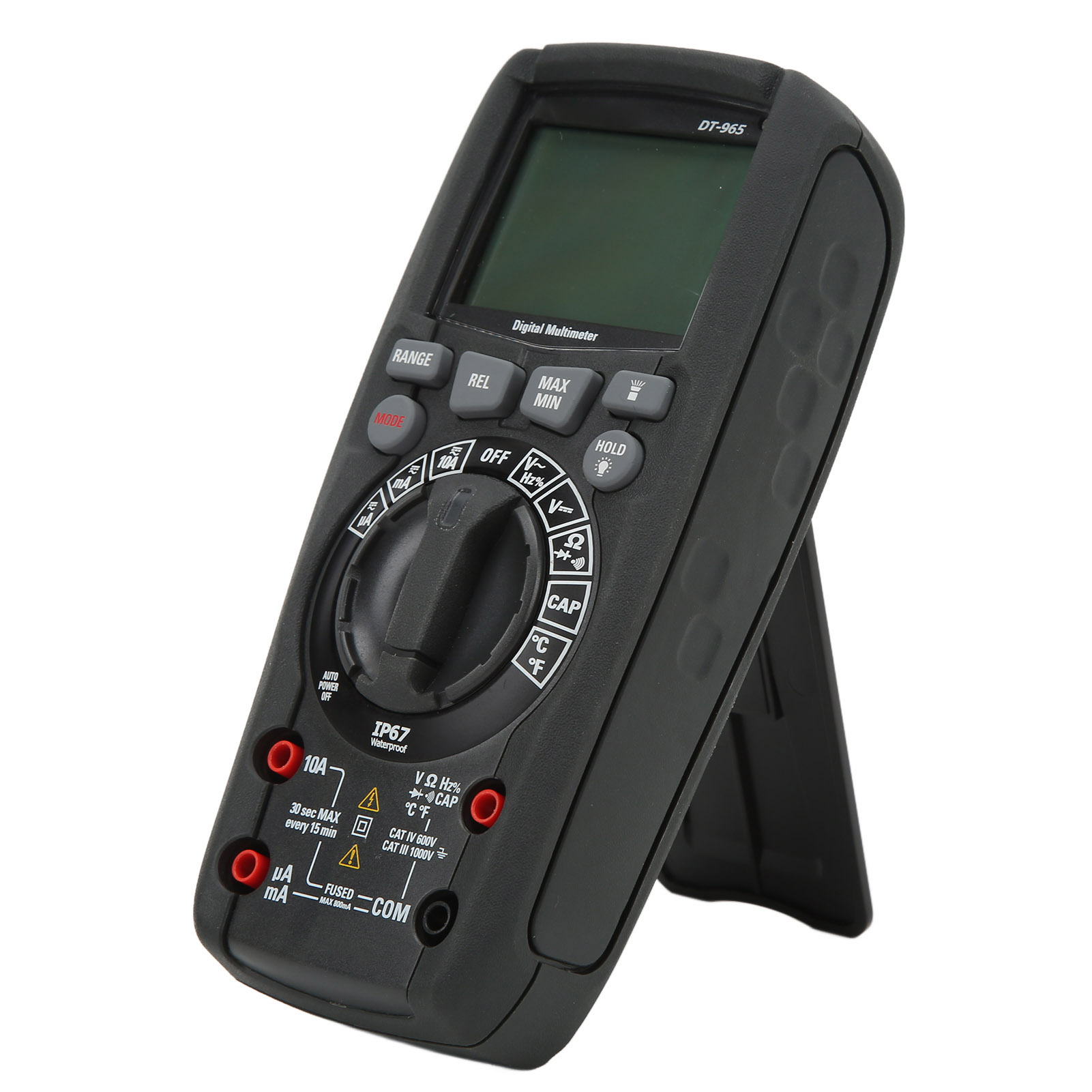 Dt-965 Hochpräzises Multimeter, Multifunktionales True-rms-digitalmessgerät Für Industrie Und Außenbereich