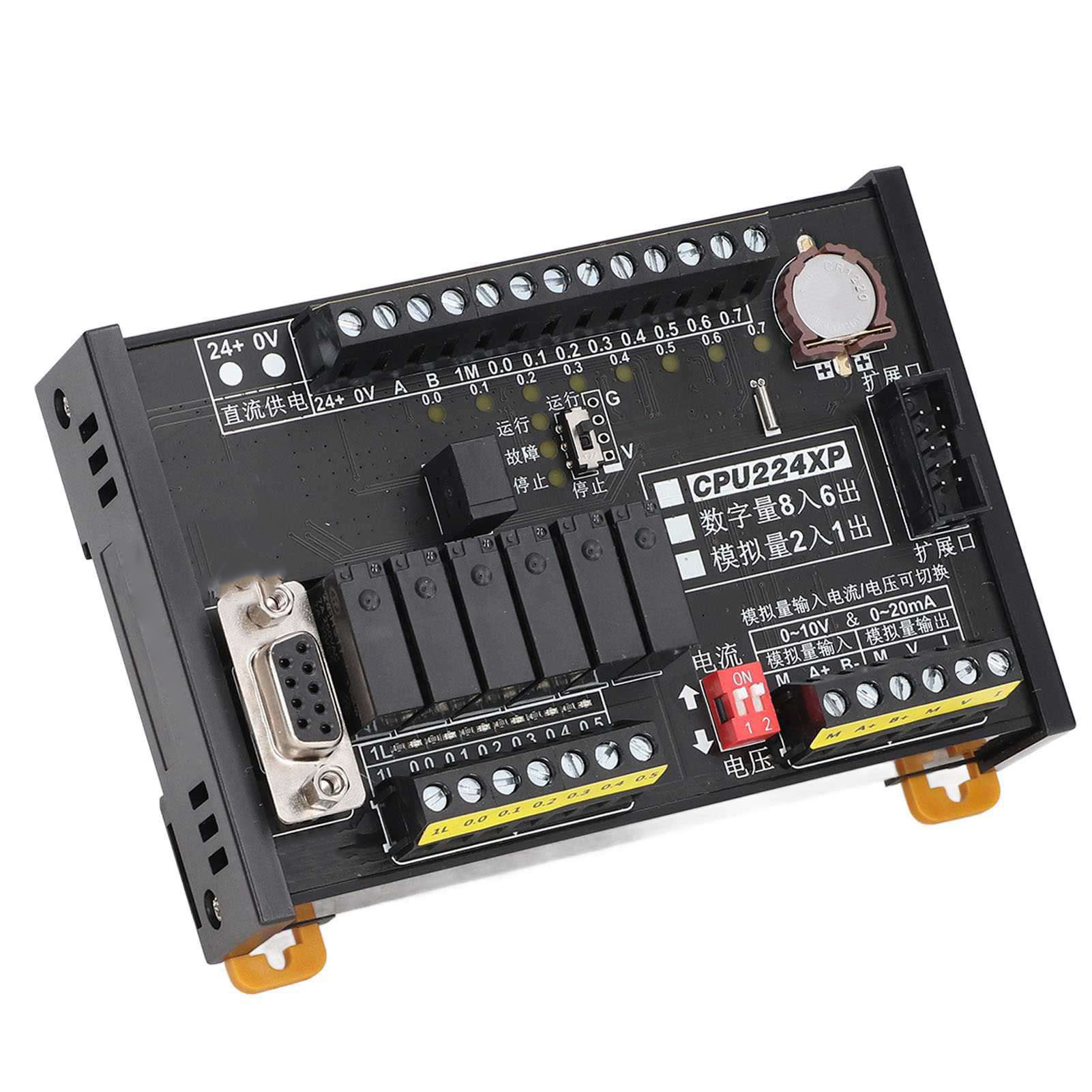 Sps-steuerung (speicherprogrammierbare Steuerung) Industrieplatine Dc 24v Für Cpu224xp