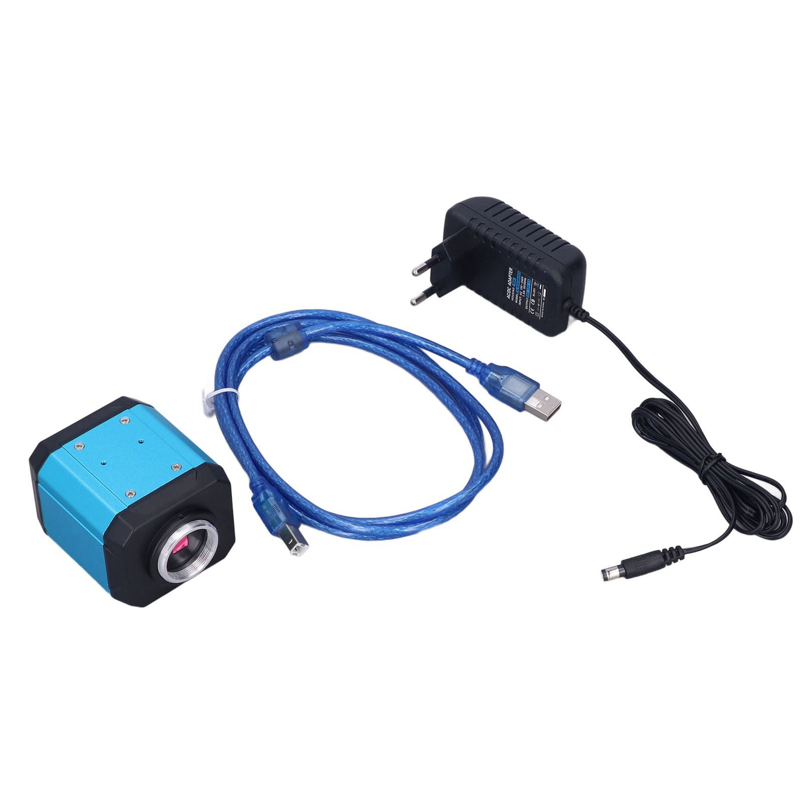 Industrielle Mikroskopkamera, 2 Mp Video, Laborkameras, 8 Ausgänge, Auflösung 100–240 V, Eu-stecker