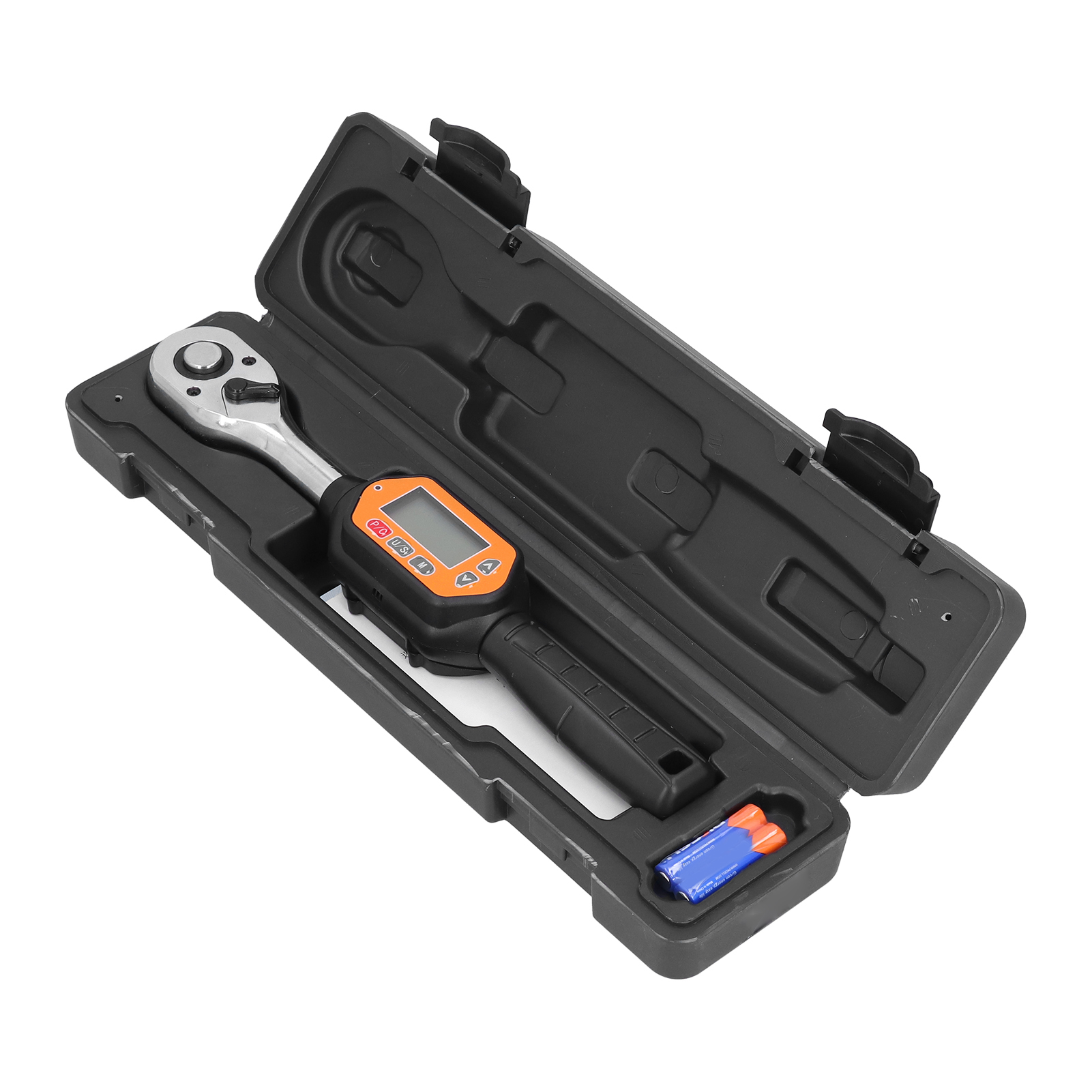 Digitaler Mini-drehmomentschlüssel, Einstellbar, Voreingestellt, Bidirektionale Ratsche, 1/2-zoll-antrieb, 100 Nm, Swm-100