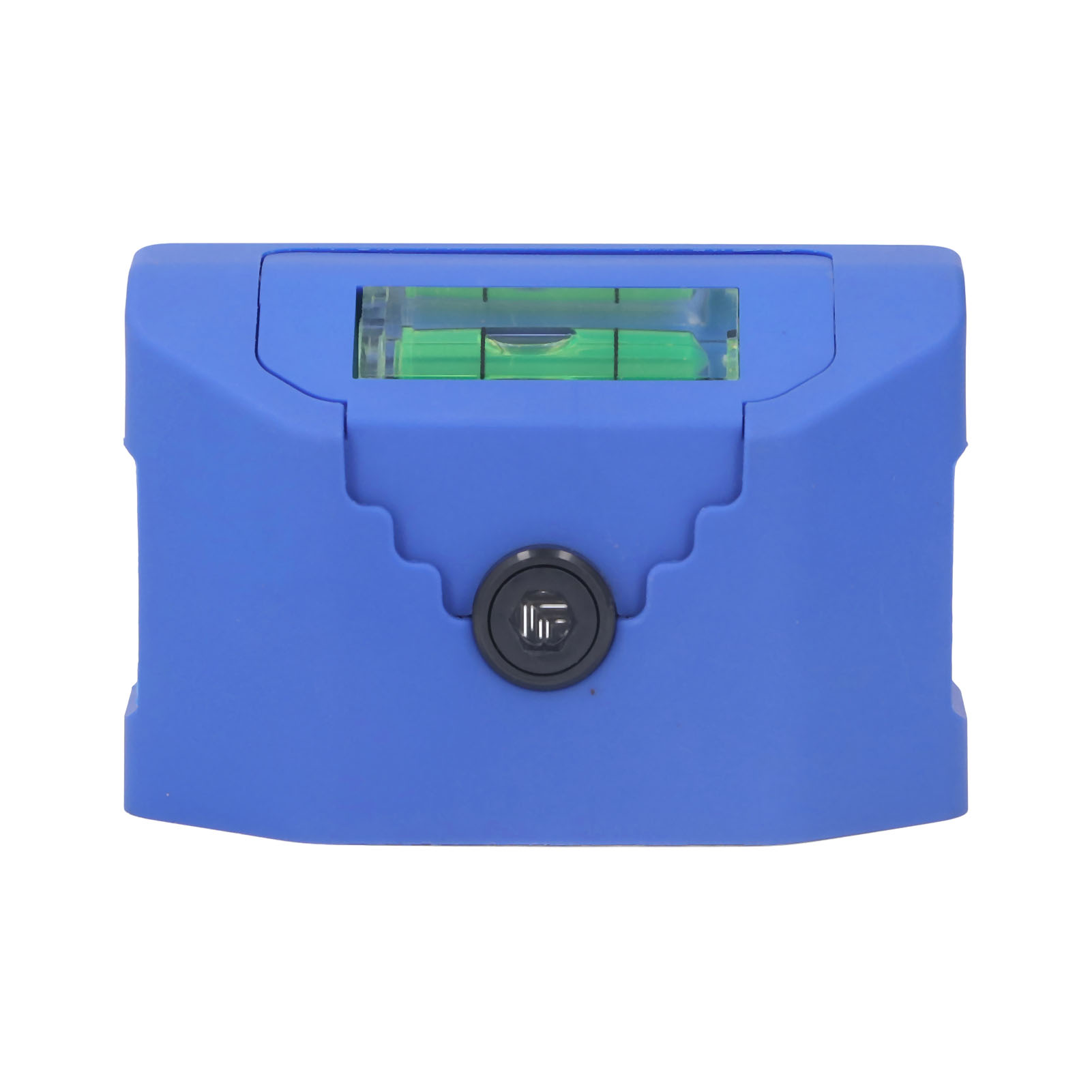Multifunktionaler Laser-kreuzlinienmarkierer, 120° Weitwinkel, Mini-laser-nivelliergerät, Eingebauter Akku, Blau