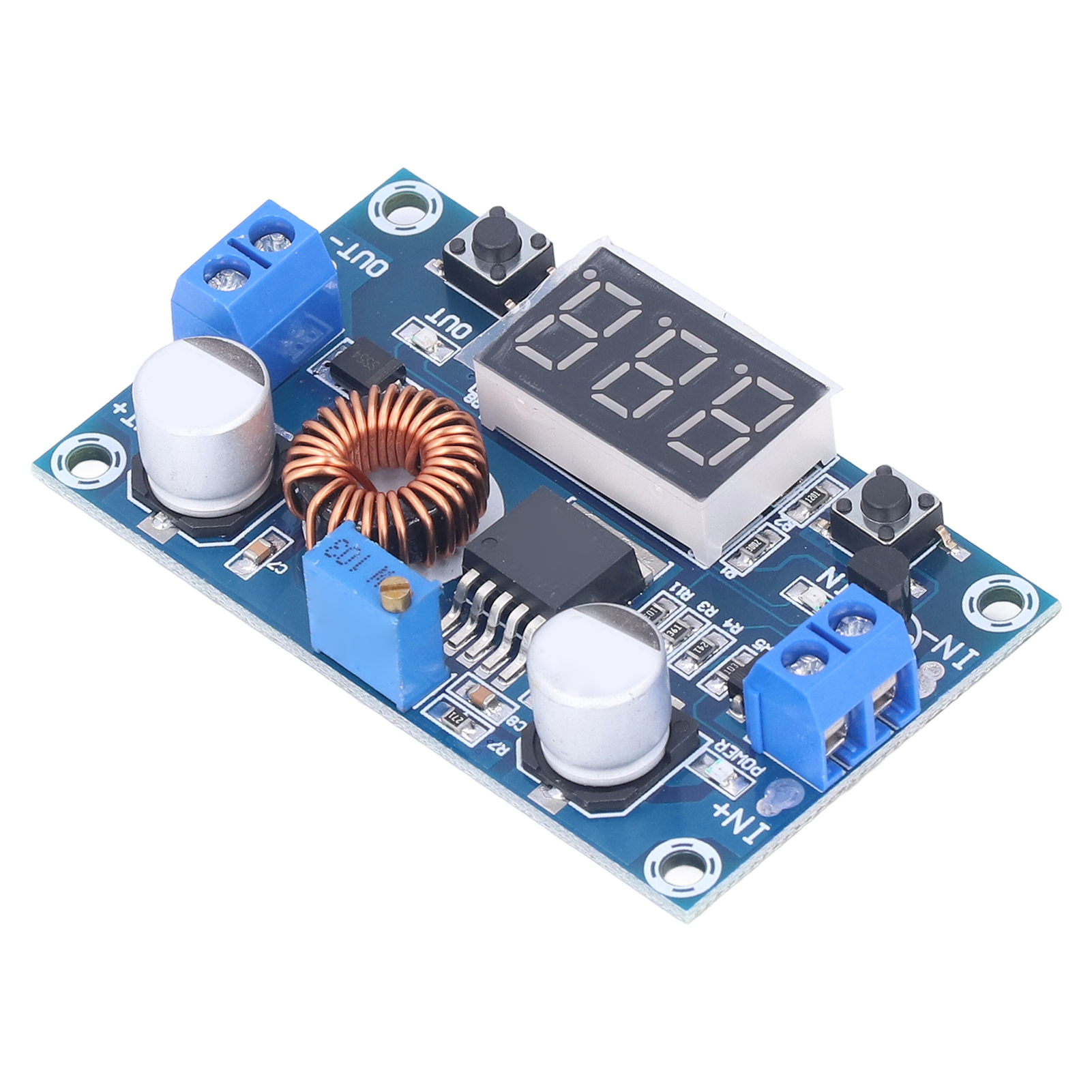 5a 75w Dcdc Hochleistungs-abwärtswandlermodul Mit Einstellbarer Spannungsanzeige Xl4015