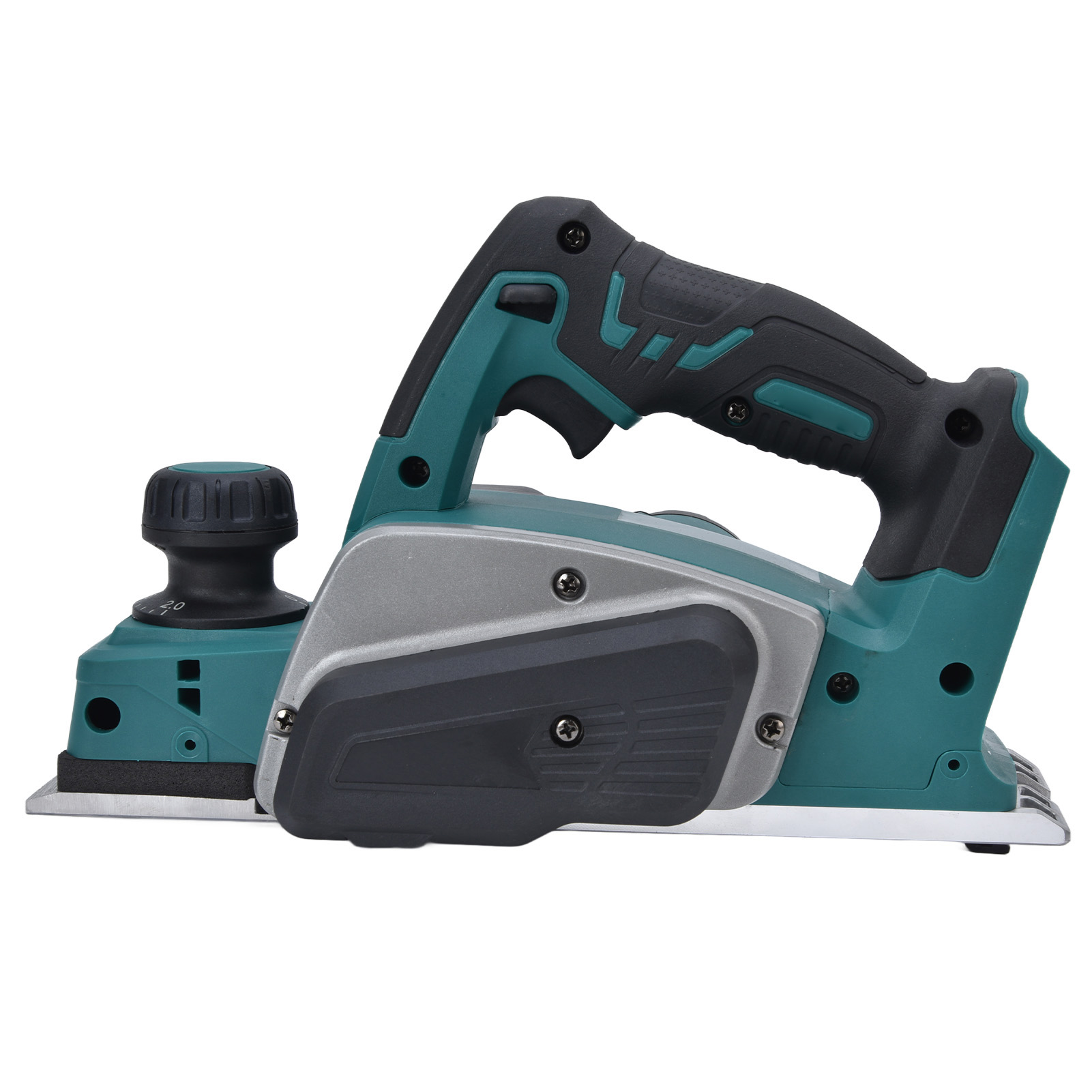 Elektrischer Hobel, Kabellos, Handgeführt, Holzbearbeitung, 15000 U/min, 21v-akku, 82 Mm (3‐1/4 Zoll)