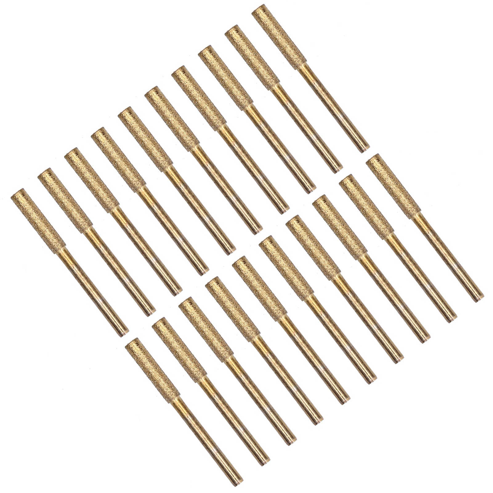 20-teiliges Kettensägen-schärfset Mit Schleifkopf, Rotierender Feile Und Goldanteil (4 Mm)