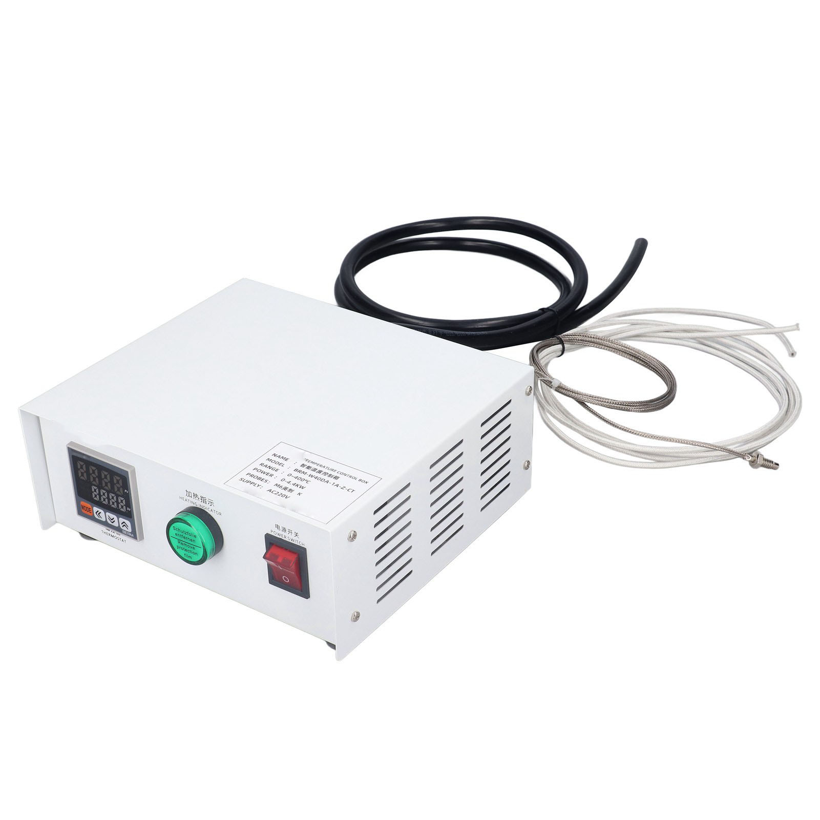 Temperaturregler Pid-thermostat Temperaturregelbox Mit Digitalanzeige M6 Ac220v2 Meter / 6,56 Fuß