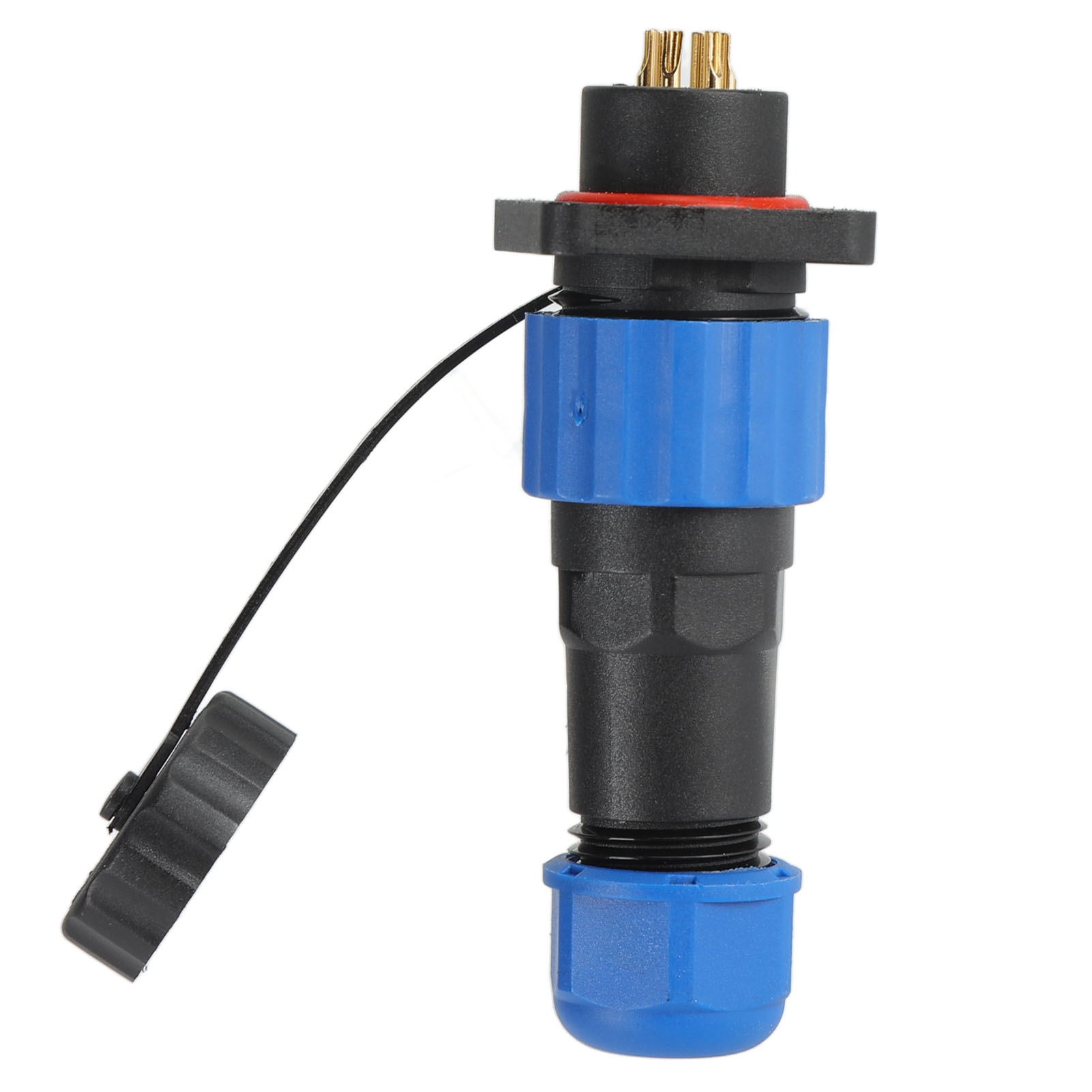 Ip68 Wasserdichter Stecker, Quadratischer Luftfahrt-stromanschluss, Industrie-terminaladapter Sp166 Pin (250v 5a)