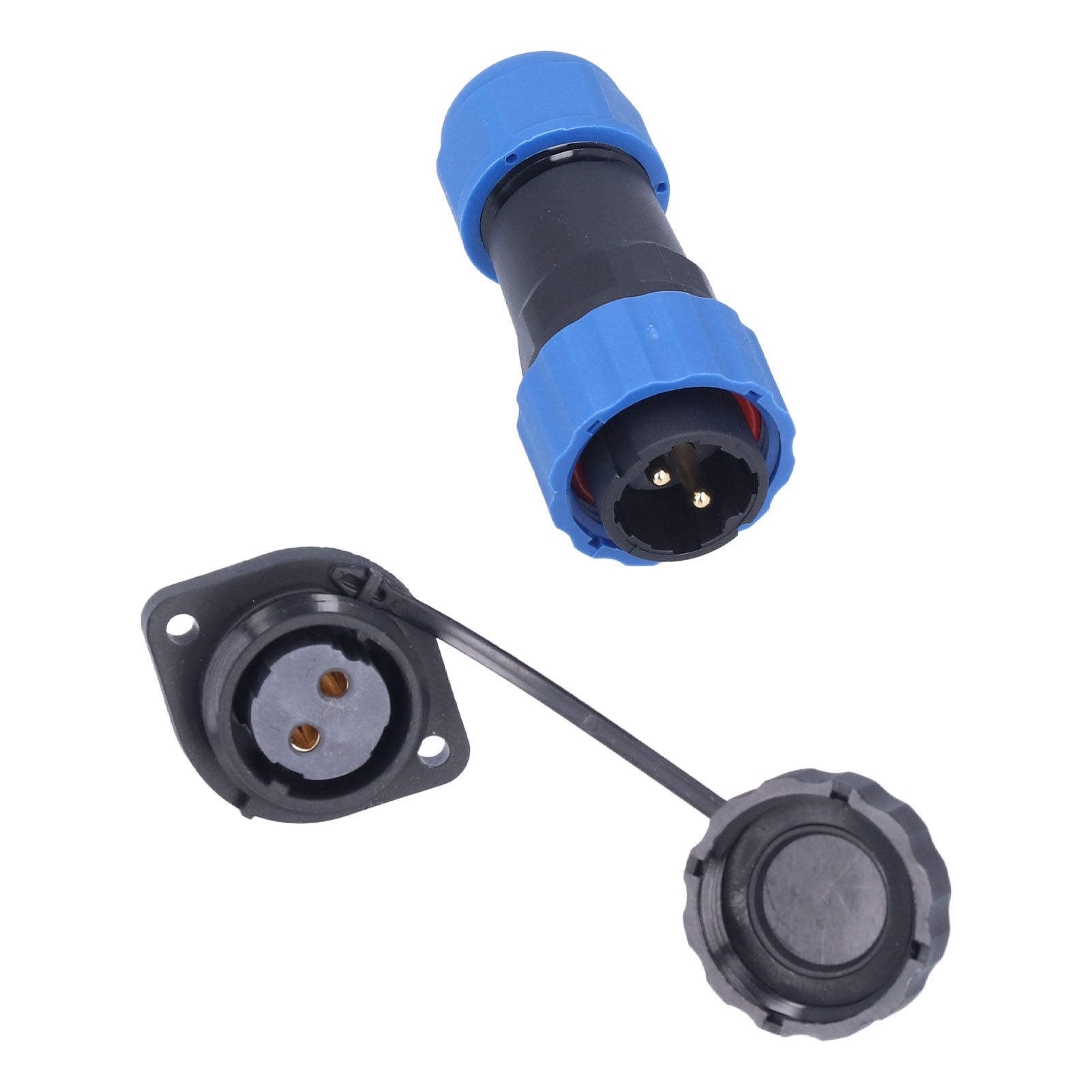 Ip68 Wasserdichter Steckerflansch Für Luftfahrtanwendungen, Industrieadapter Ac380v Sp202 Pin (380v 25a)