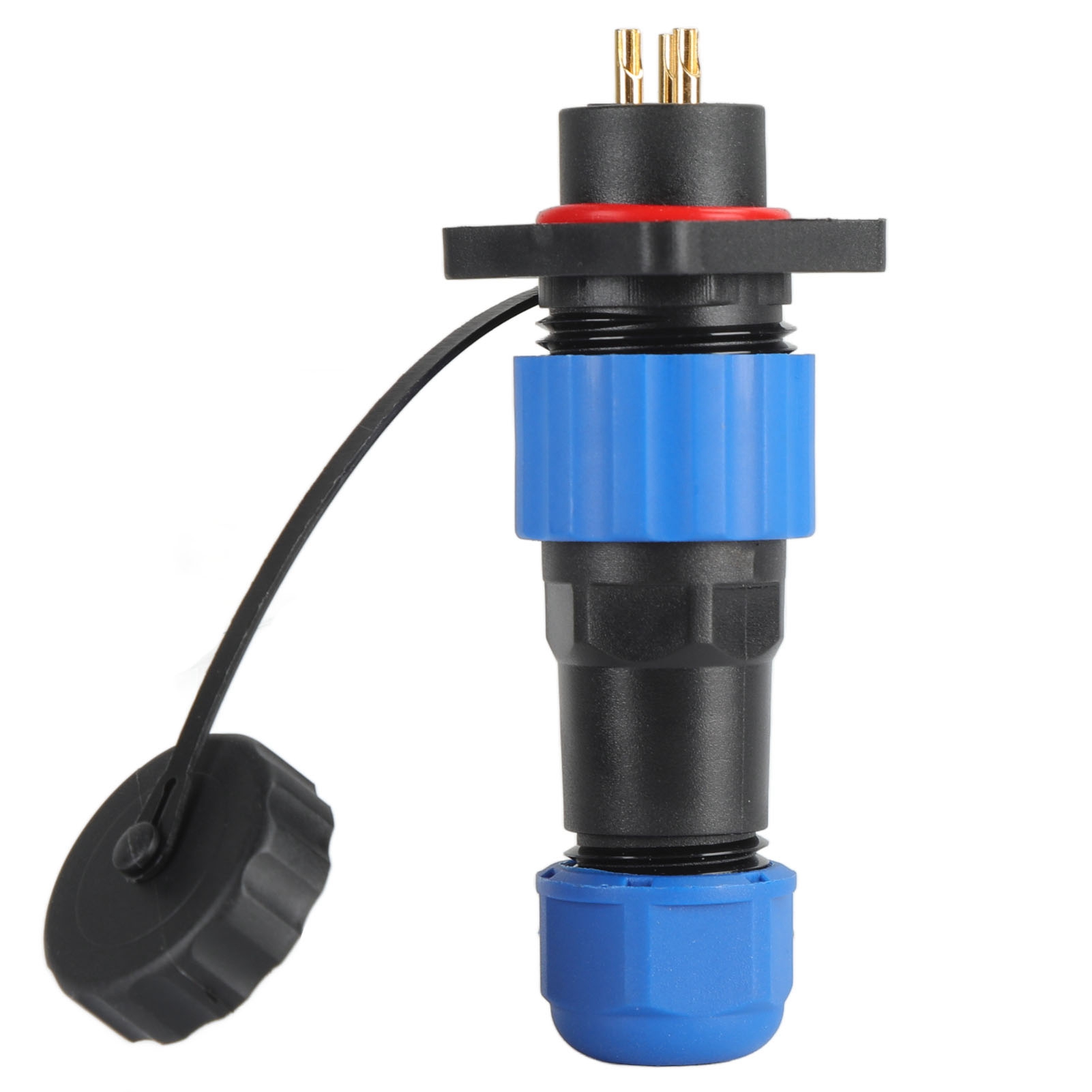 Ip68 Wasserdichter Stecker, Quadratischer Luftfahrt-stromanschluss, Industrie-terminaladapter Sp163 Pin (380v 10a)