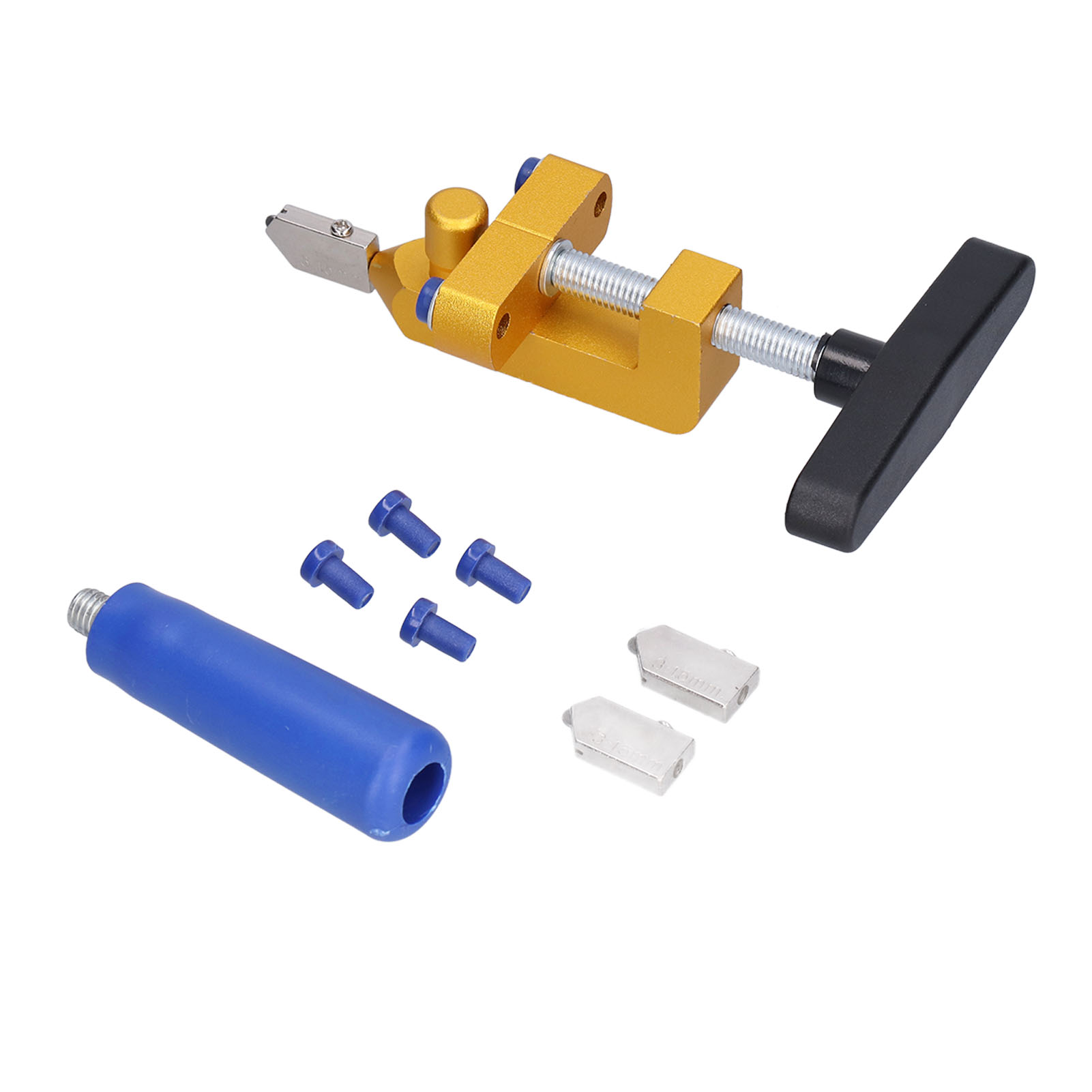 Fliesenöffner 2-in-1, Glasmesser, Tragbares 3–15 Mm Manuelles Schneidewerkzeug-set Für Heimwerker
