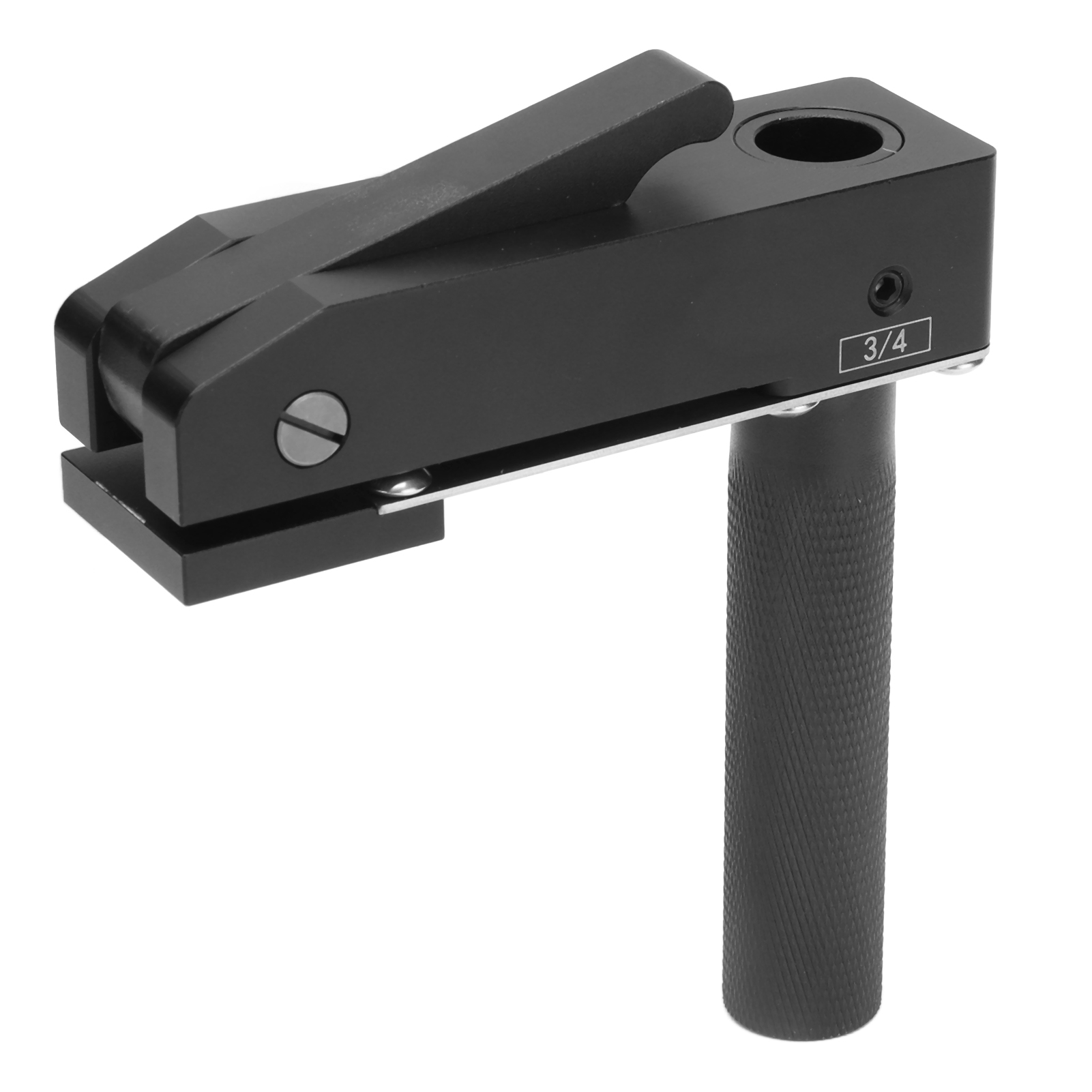 Holzbearbeitungs-pressplattenhalter Aus Aluminiumlegierung, 3-stufig Verstellbarer Druckknopf, 19 Mm
