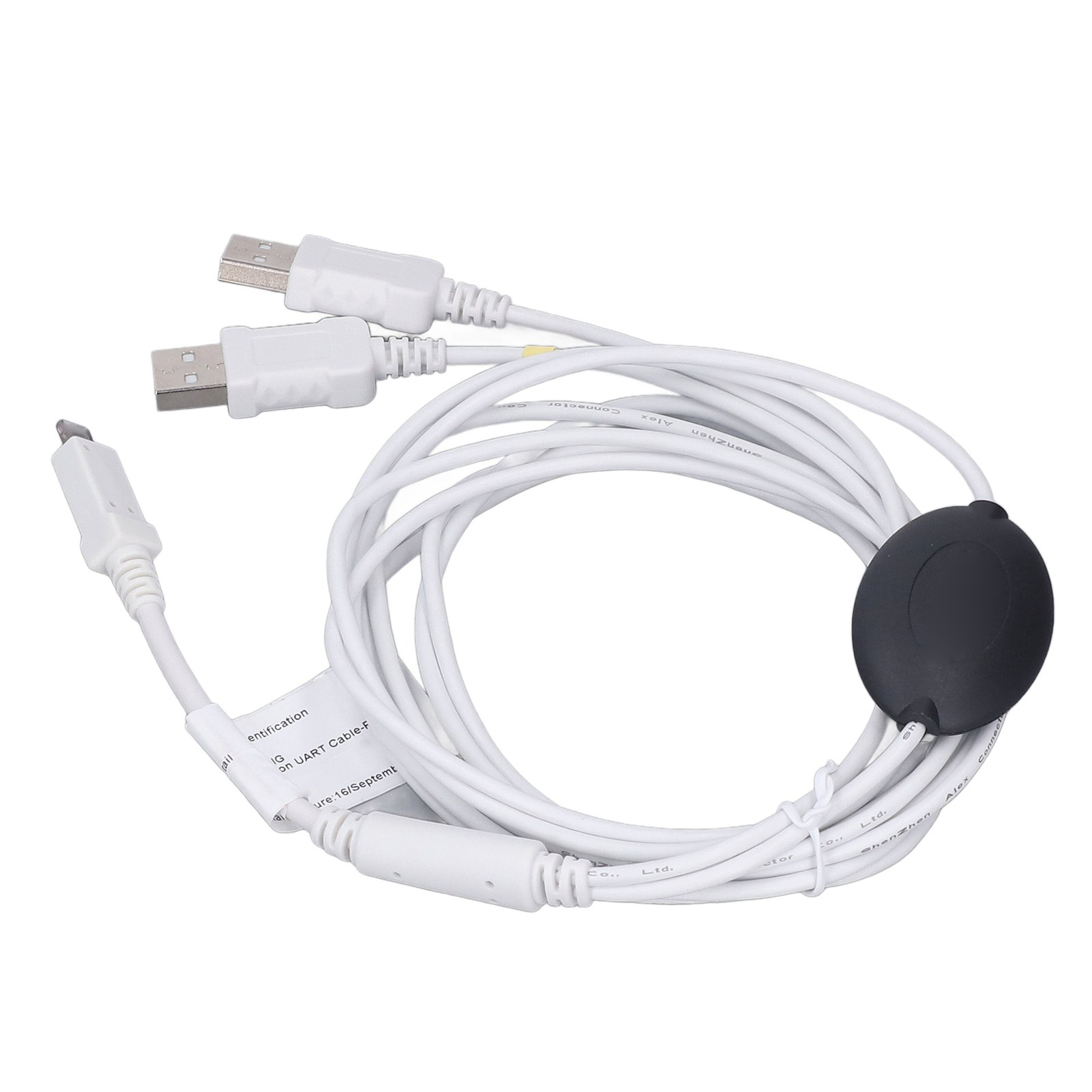 Dcsd Usb-flash-engineering-kabel Mit Echtzeit-erkennung, Testkabel Für Mobiltelefone (iphone 6s/x, Schwarz)