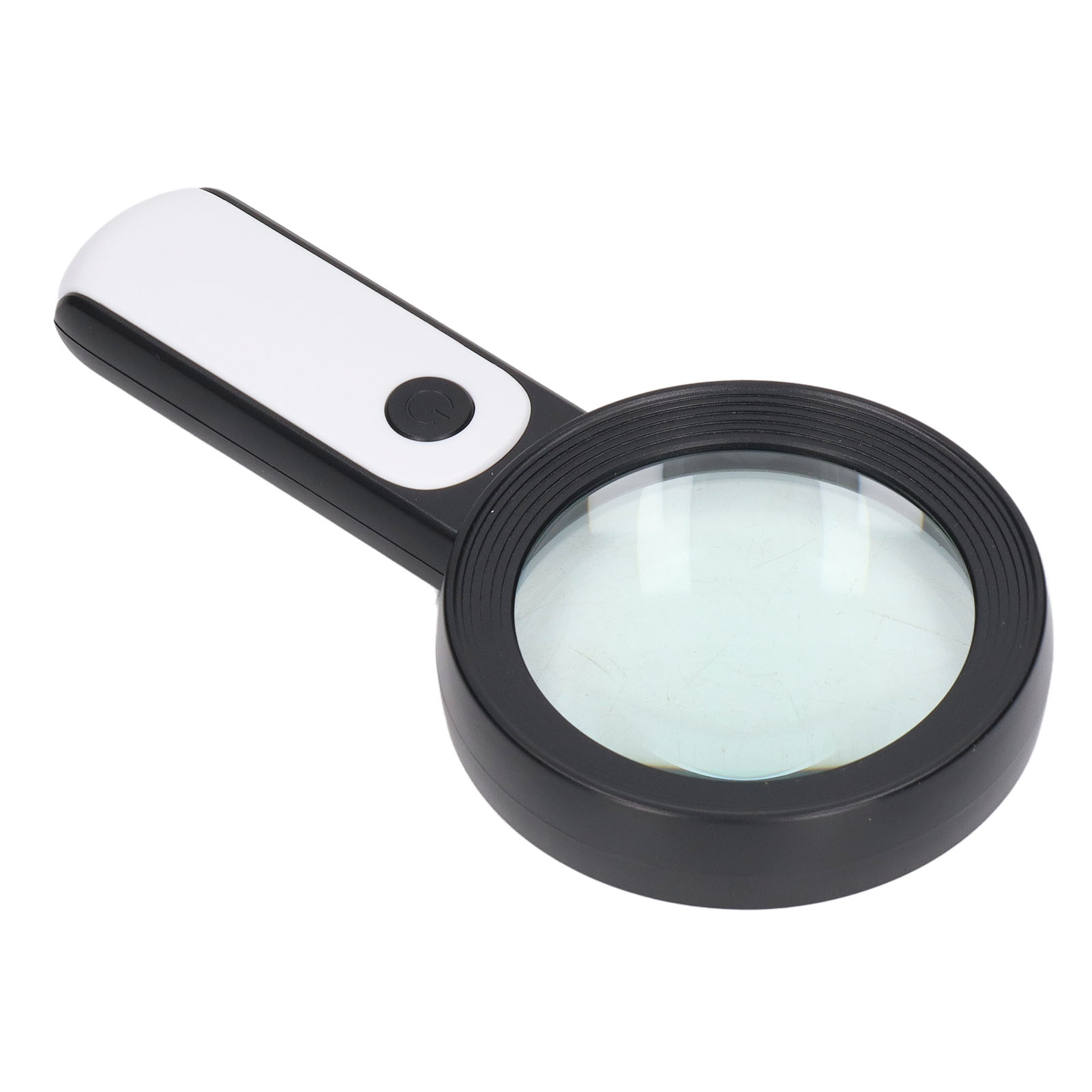 Handlupe, Ultraleicht, 30-fache Vergrößerung, Hd-bildgebung, Optische Linse, Mit Led-lampe Zum Lesen In Schwarzweiß