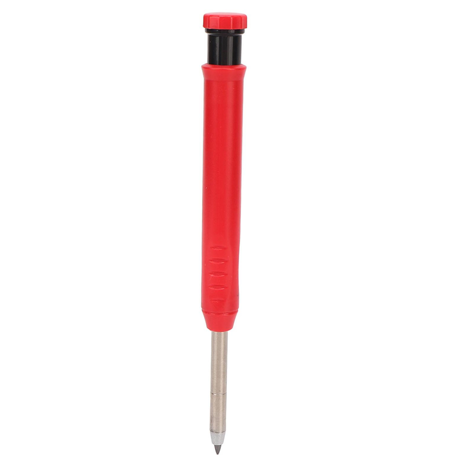 Mechanischer Zimmermannsbleistift Mit Anspitzer, Tieflochbleistift Für Metall Und Kunststoff, Rot
