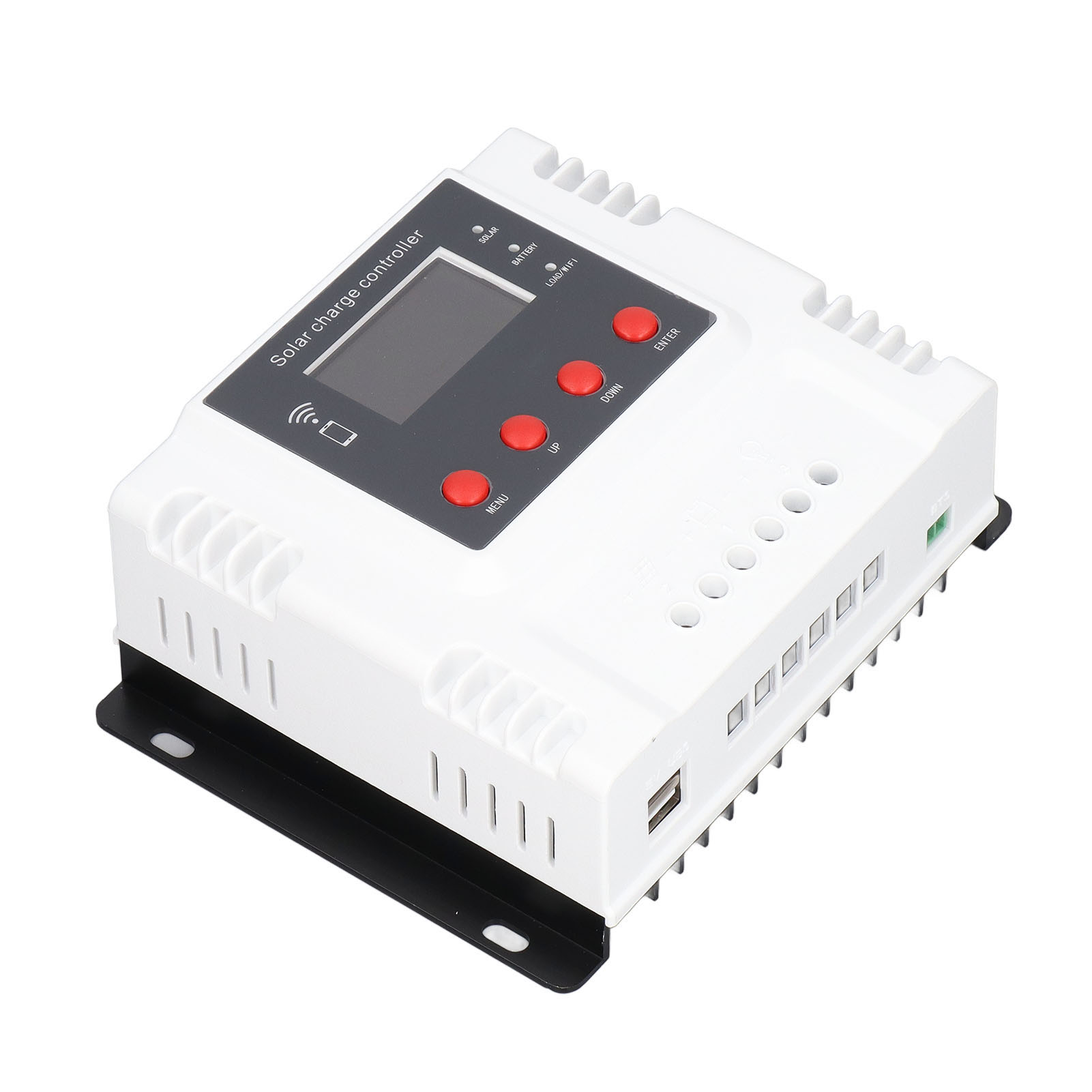 Digitaler Pv-leistungsregler 12v 24v 48v Mit Automatischer Erkennung, Solar-photovoltaik-leistungsregler (60a (12v150ma 24v80ma 48v50ma))