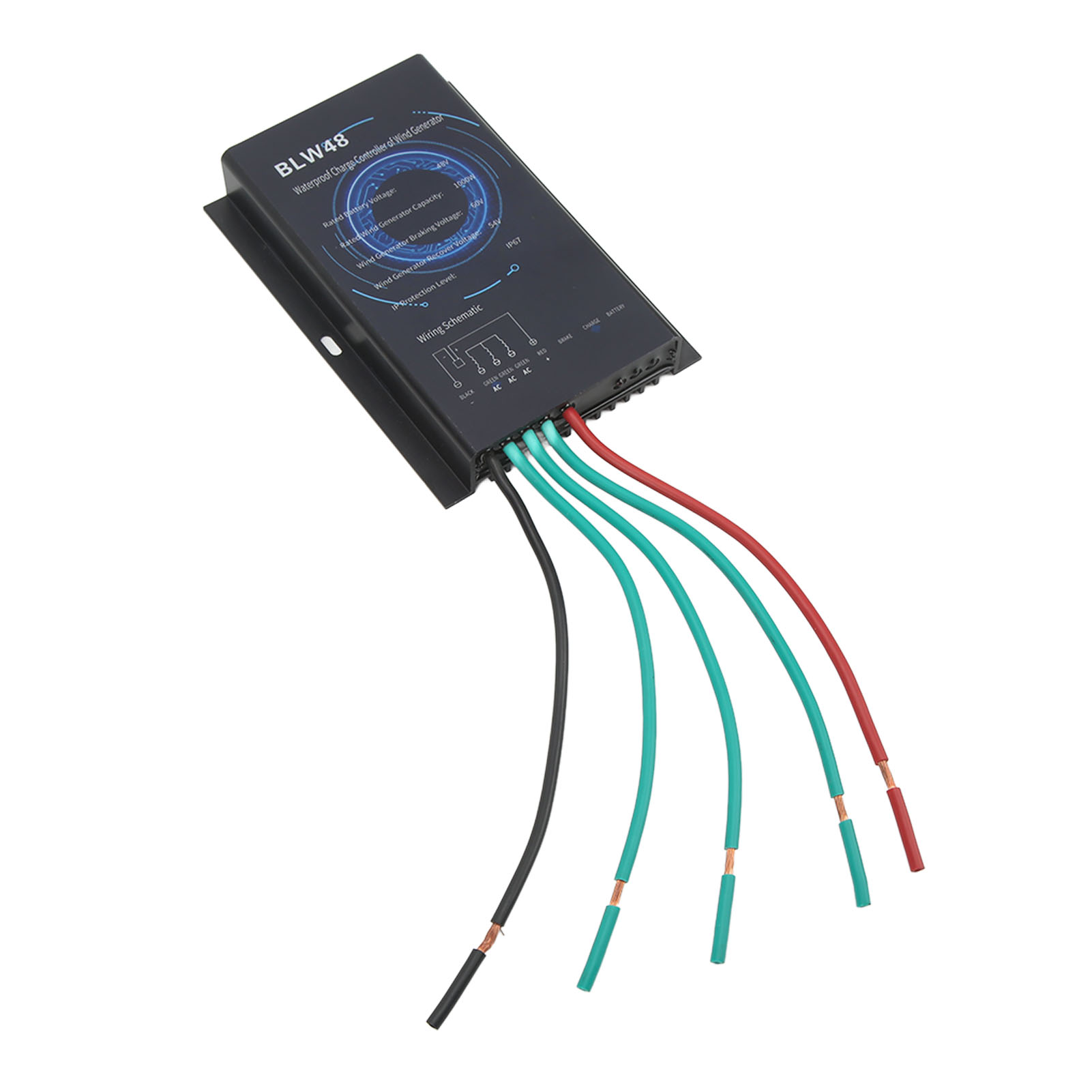Wasserdichter, Modularer Laderegler Für Windkraftanlagen, 1 Kw, 48 V