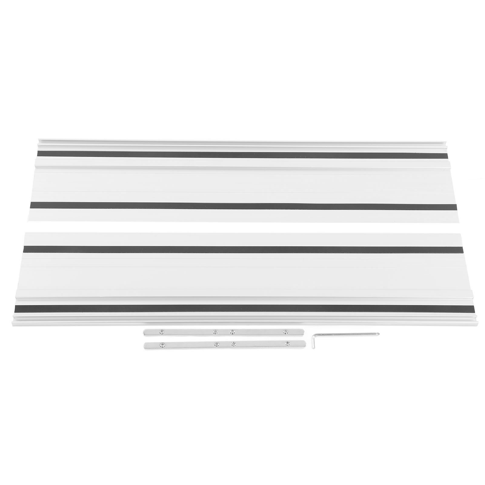 Führungsschiene Für Holzbearbeitungssägen, Eloxierte Aluminiumlegierung, Rutschfest, Mit Verbindungsstück