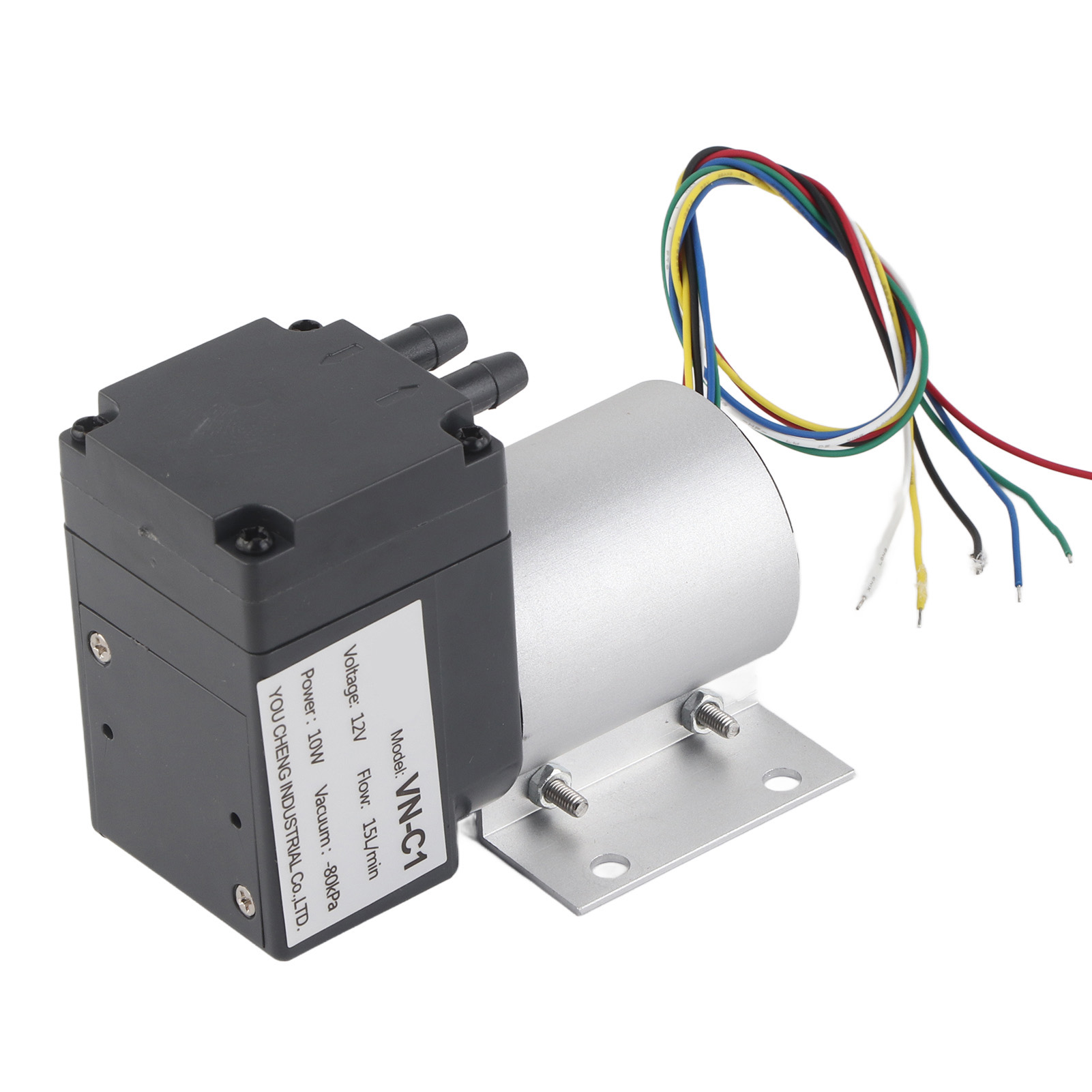 Robuste Mikro-vakuumpumpe Mit Hoher Und Niedriger Temperaturbeständigkeit, Bürstenloser, Ölfreier Membranmotor, 12 V Dc, 10 W