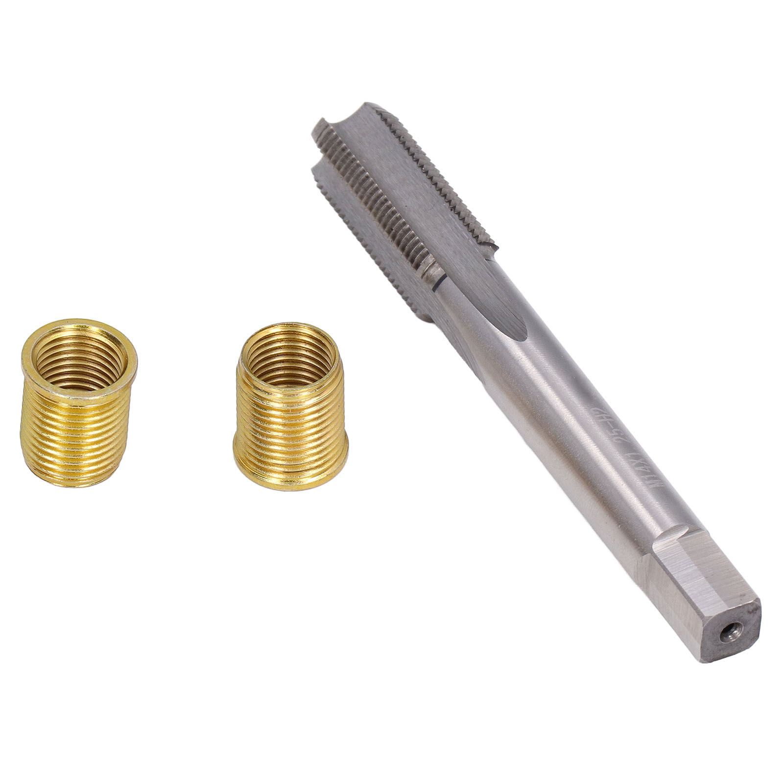 Werkzeugset Zur Reparatur Von Zündkerzengewindebohrungen: Metalleinsätze M12x1,25, Gewindebohrer M14x1,25, 14-mm-gewindenachbearbeitungsset