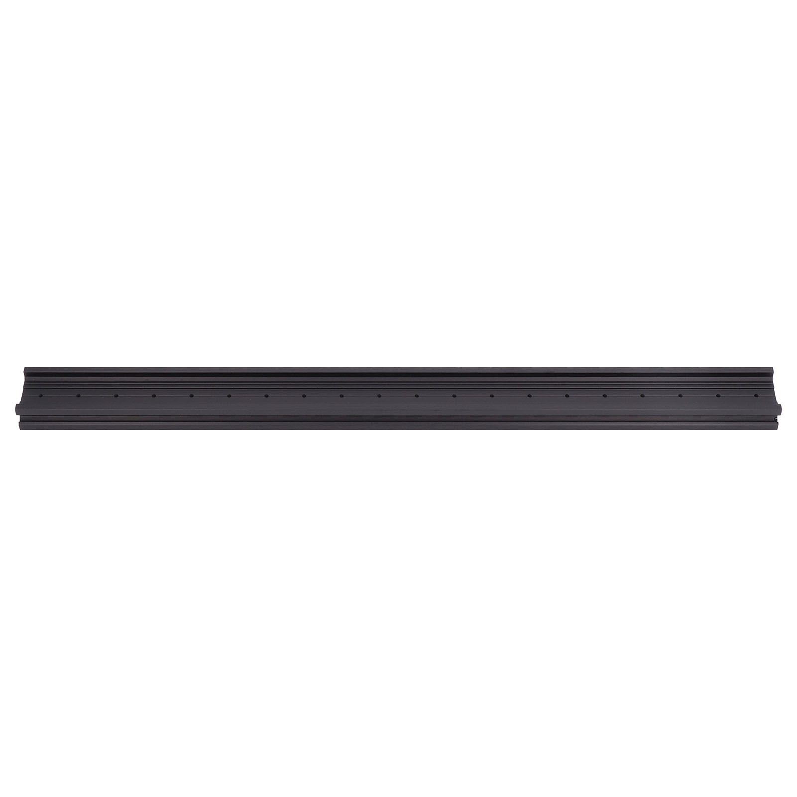 Linearführungsschienen Aus Aluminium, V-nut, Einbettbar, Schwarz, Für Druck Und Gravur, 500 Mm / 19,69 Zoll
