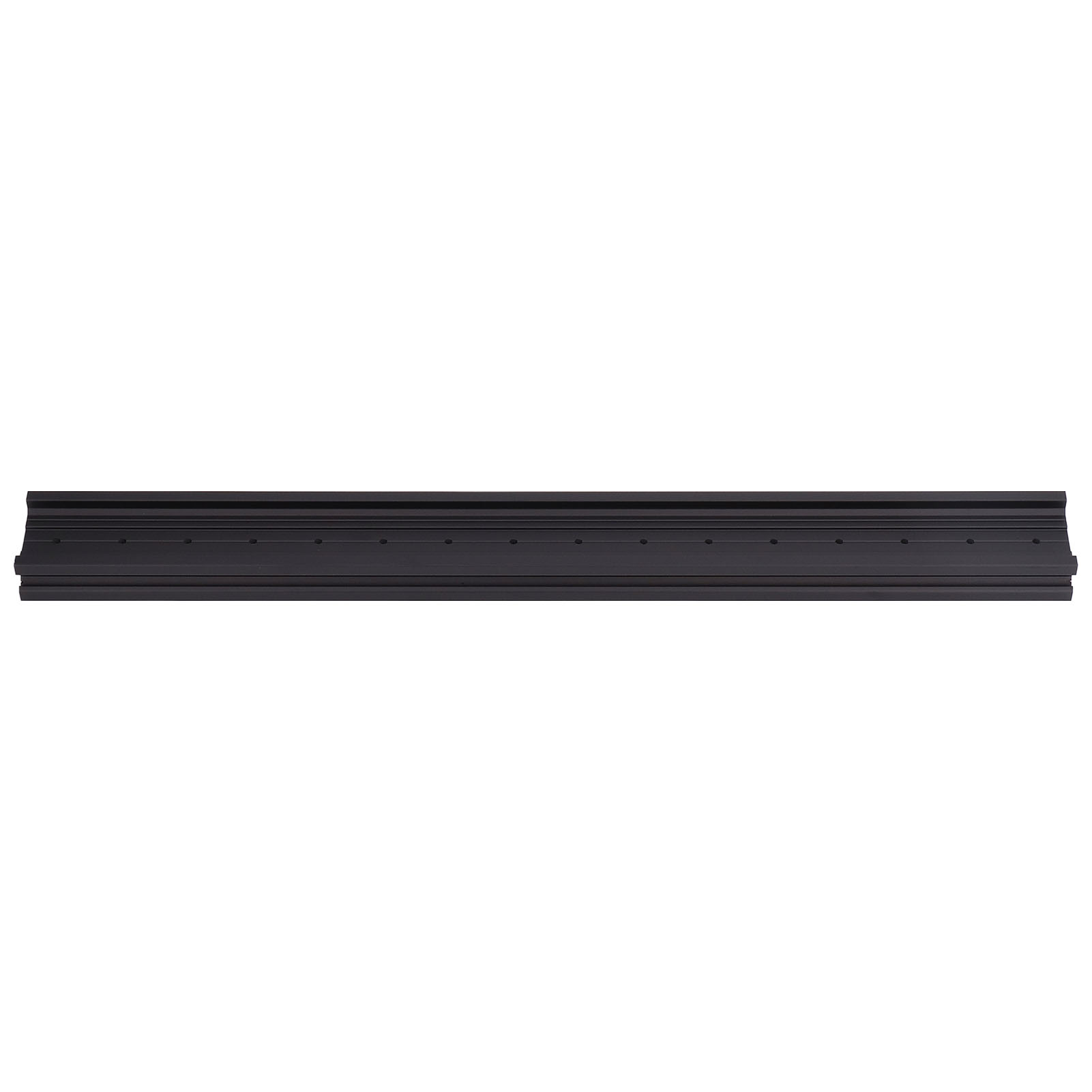 Lineare Schienenführungsprofile Aus Aluminium Mit V-nut, Einbettbar, Schwarz, Für Druck Und Gravur, 400 Mm / 15,75 Zoll
