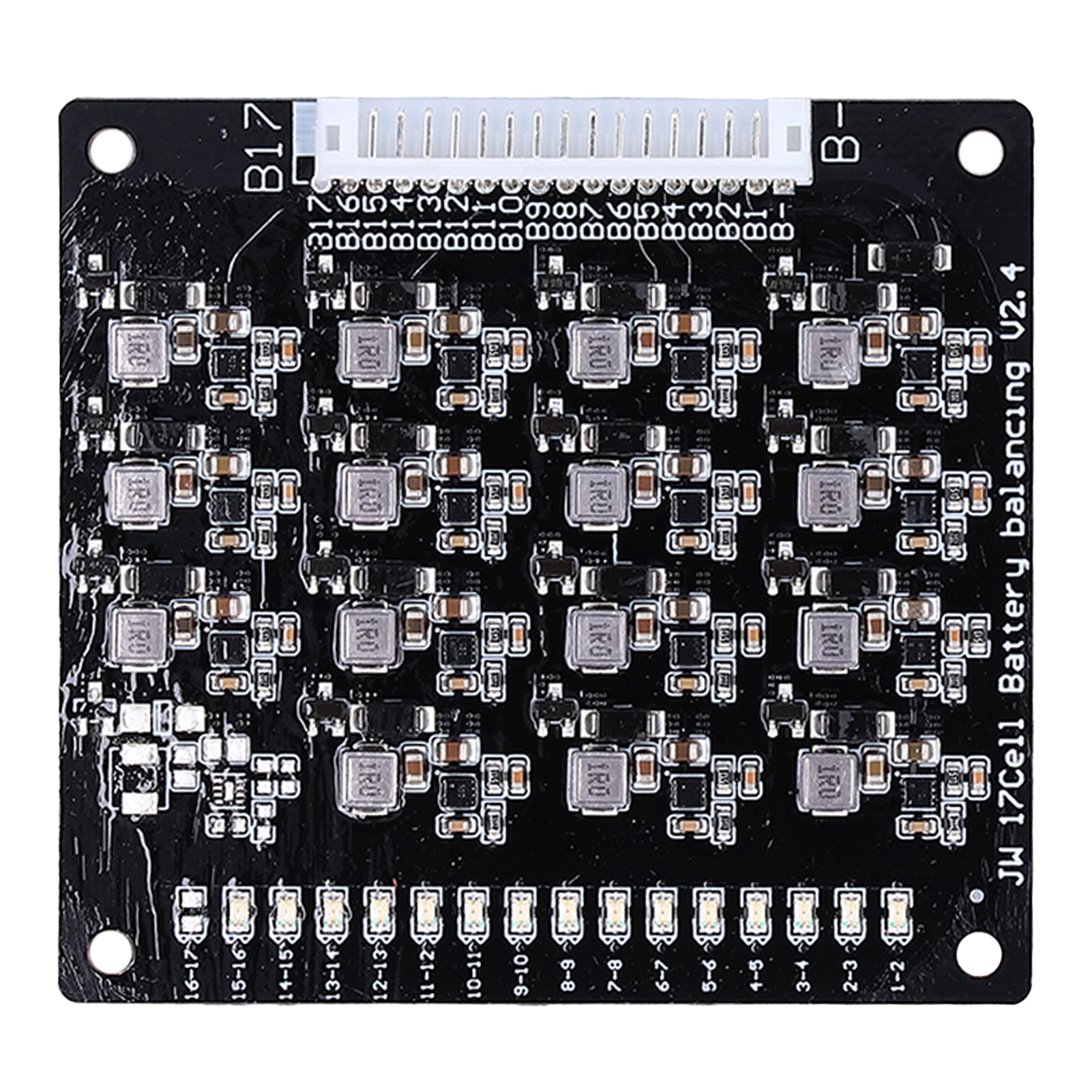 Aktiver Lithium-batterie-ausgleicher 1,2 A Induktiver Bms-balancer Energieübertragung 2,0 V–4,5 V 16s