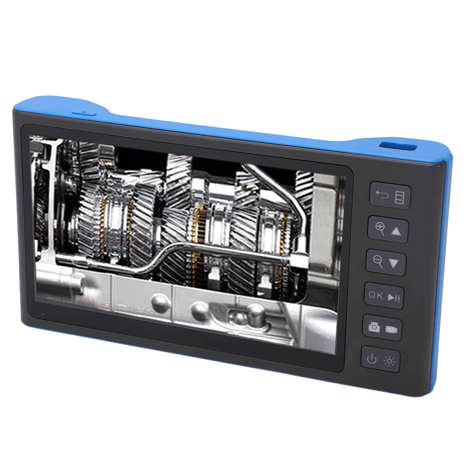 Industrielles Wasserdichtes Endoskop Mit 2 Linsen, Ips-lcd-bildschirm (1080p), Schlangenkamera (7 Zoll, 7,9 Mm)