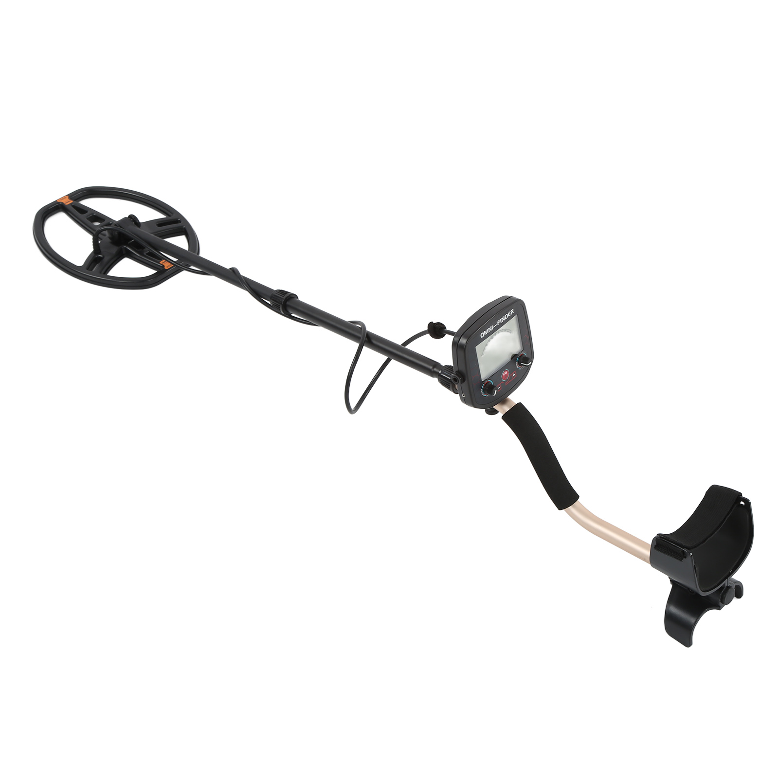T850 Untergrund-metalldetektor Mit Lcd-display, Wasserdichter Schatzsucher-scanner Mit Diskriminierungsmodus, 8,7 X 11,2 Zoll Suchspule