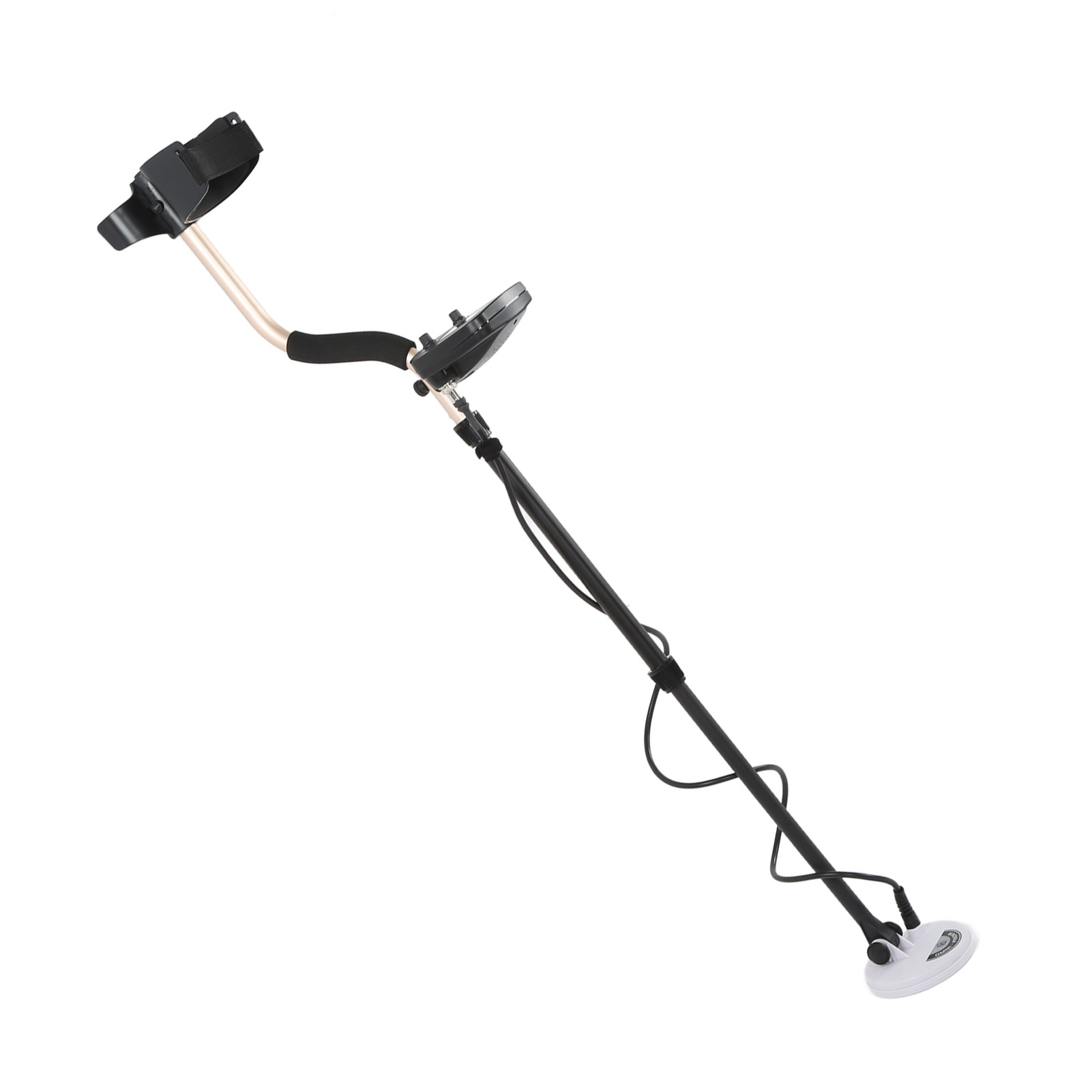 T850 Untergrund-metalldetektor Mit Lcd-display, Wasserdichter Schatzsucher-scanner Mit Diskriminierungsmodus, 4,9 X 4,9 Zoll Suchspule