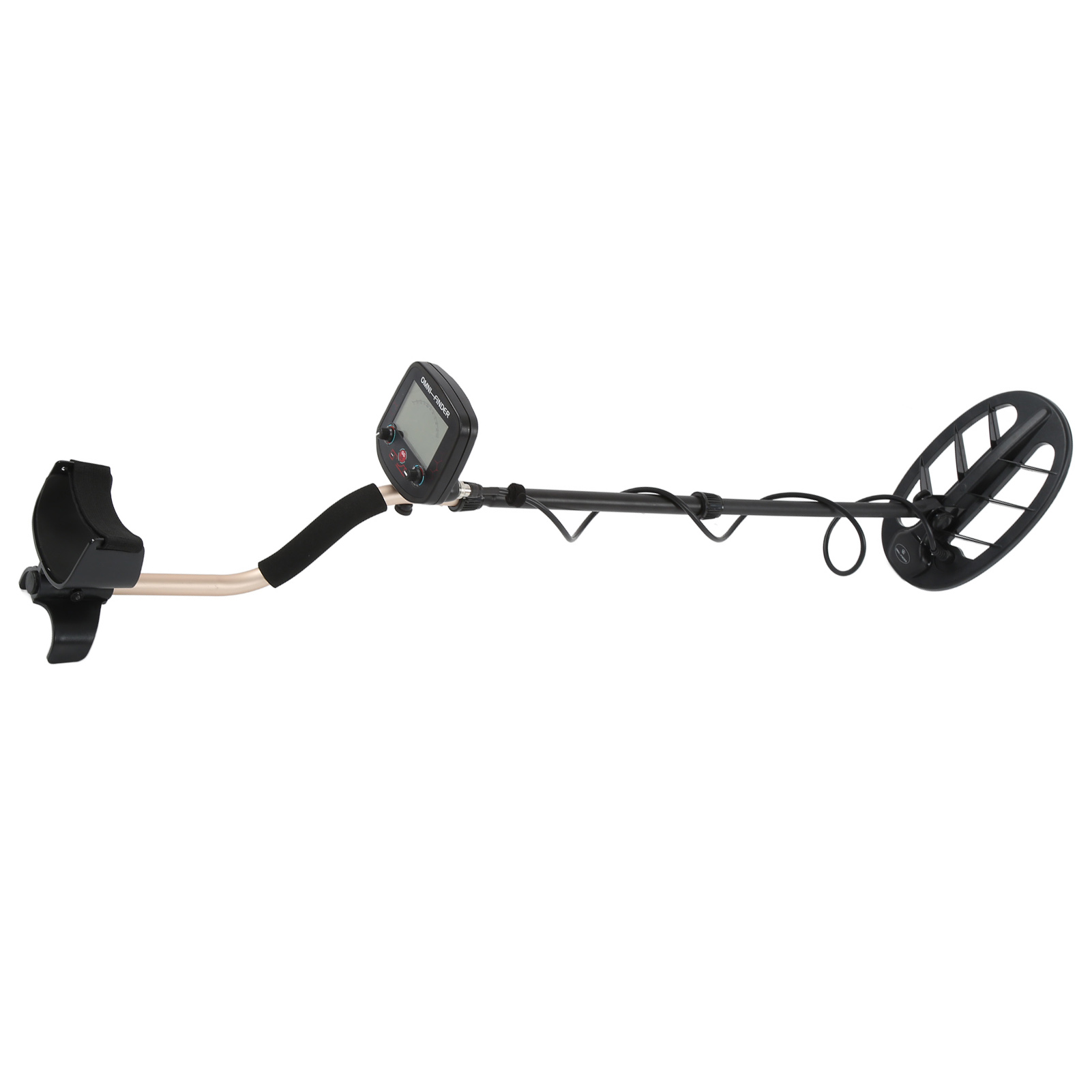 T850 Untergrund-metalldetektor Mit Lcd-display, Wasserdichter Schatzsucher-scanner Mit Diskriminierungsmodus, 7,5 X 11,5 Zoll Suchspule