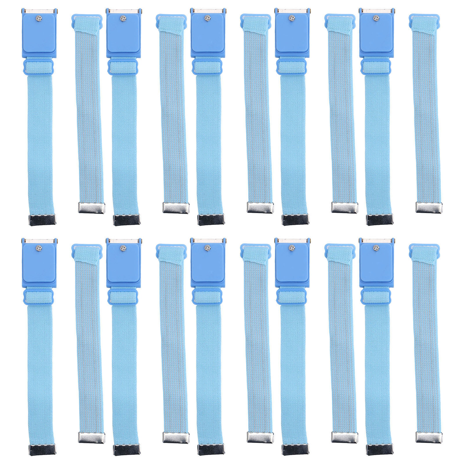 10er-set Statische Handgelenkschlaufen, Verstellbar, Kabellos, Starke Klemmkraft, Handwerkzeug