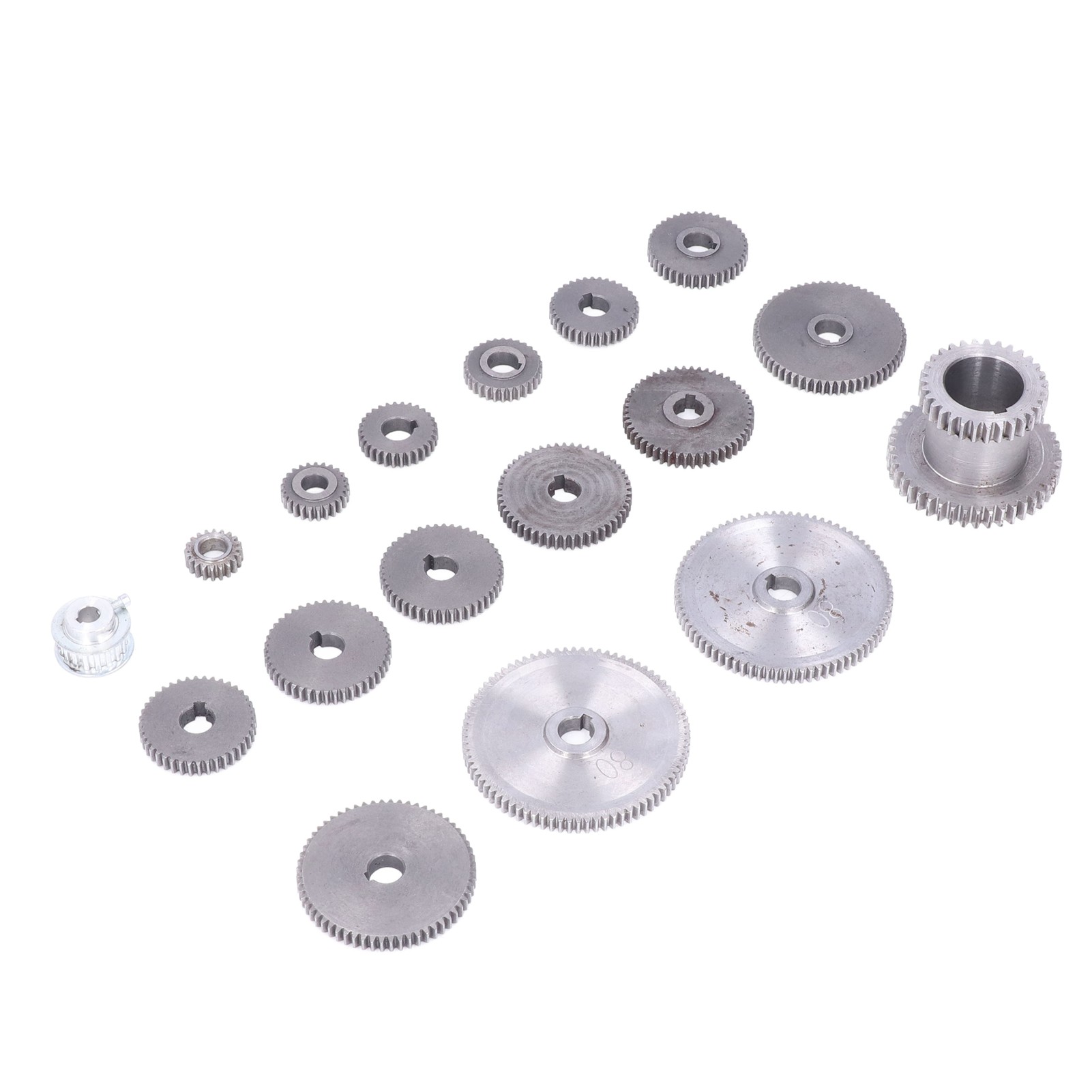 17-teiliges Set Zahnradfräser Ht250 Aus Grauguss Für Mini-drehmaschinen Zur Metallbearbeitung