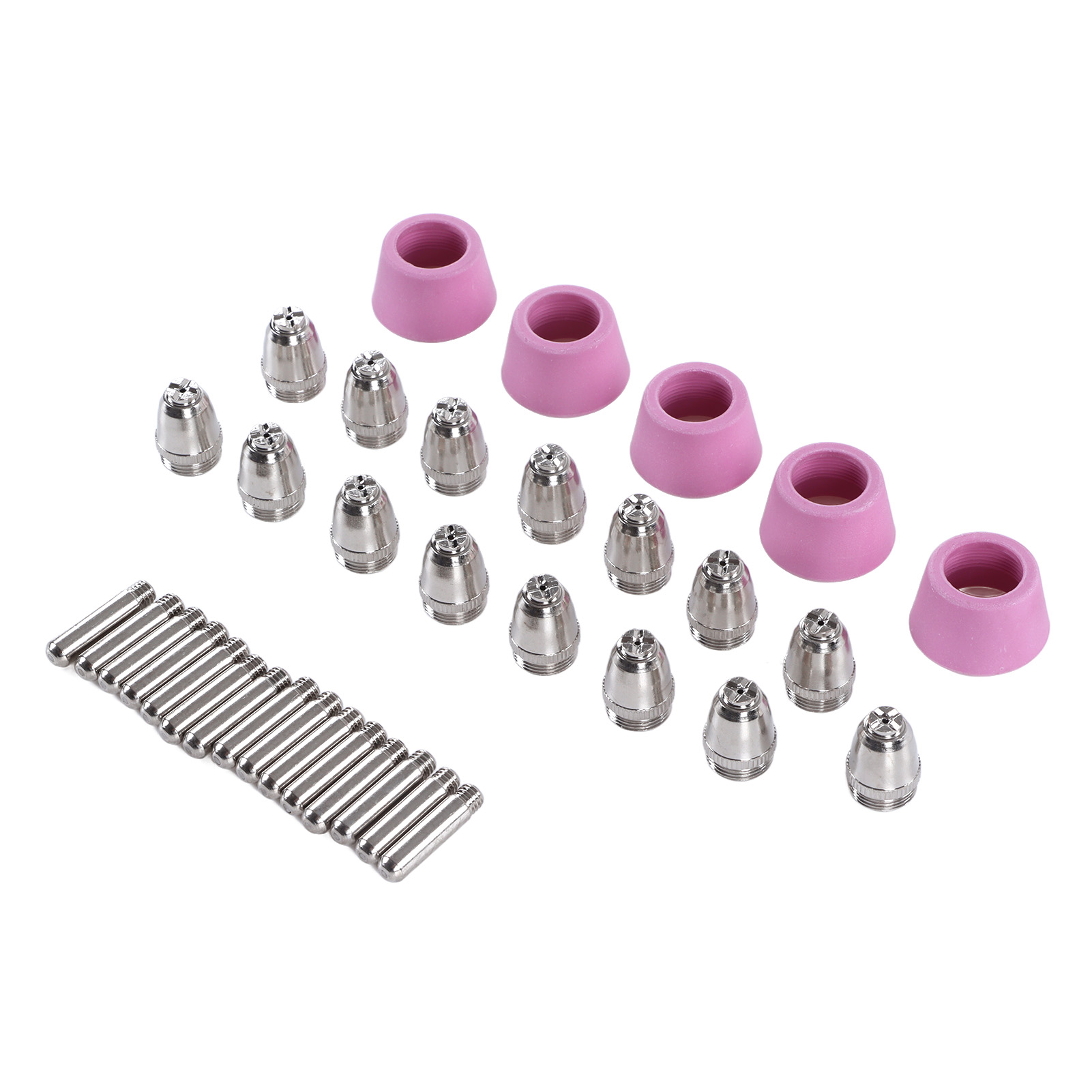35-teiliges Plasma-verschleißteile-set Aus Messing Für Plasma-schneidbrenner Sg55 Ag60