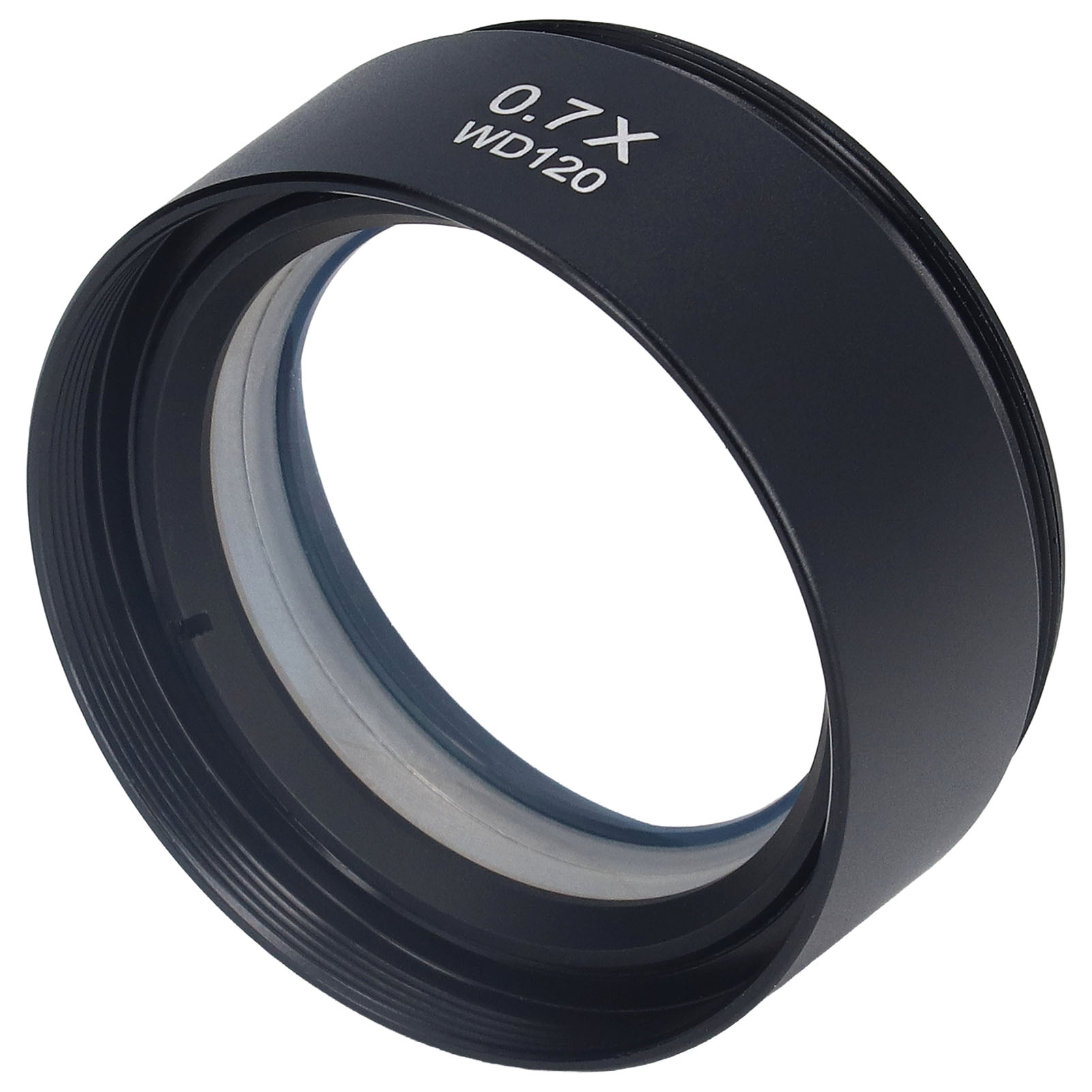 Barlow-objektiv Für Stereomikroskope, Ölbeständig, M48, 0,7x, 120 Mm