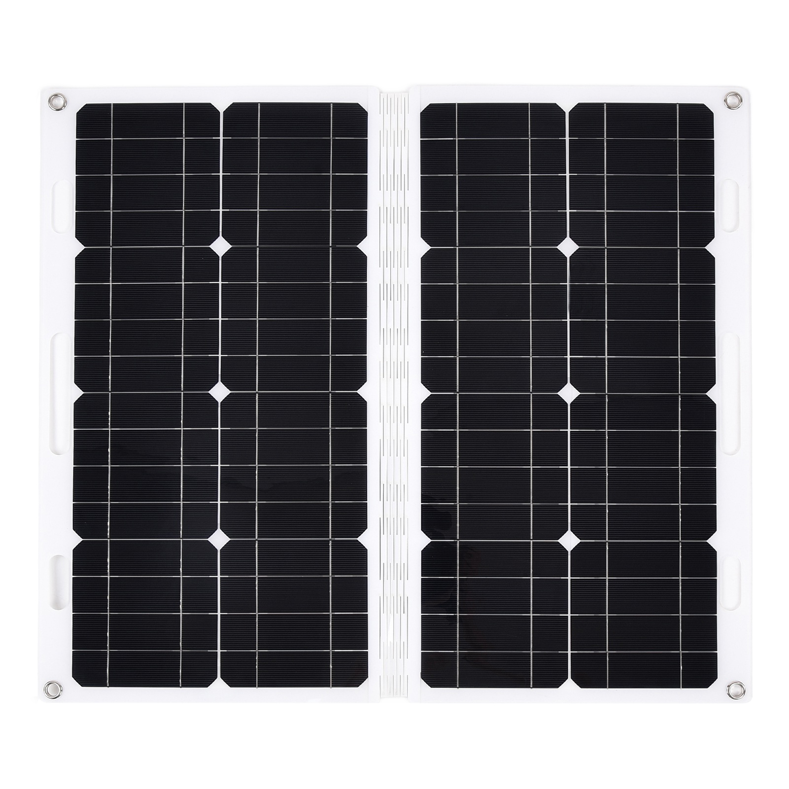 Tragbares, Faltbares Solarpanel-set Mit Wasserdichtem Batterieladegerät Für Wohnmobil Und Camping, 50 W, 18 V