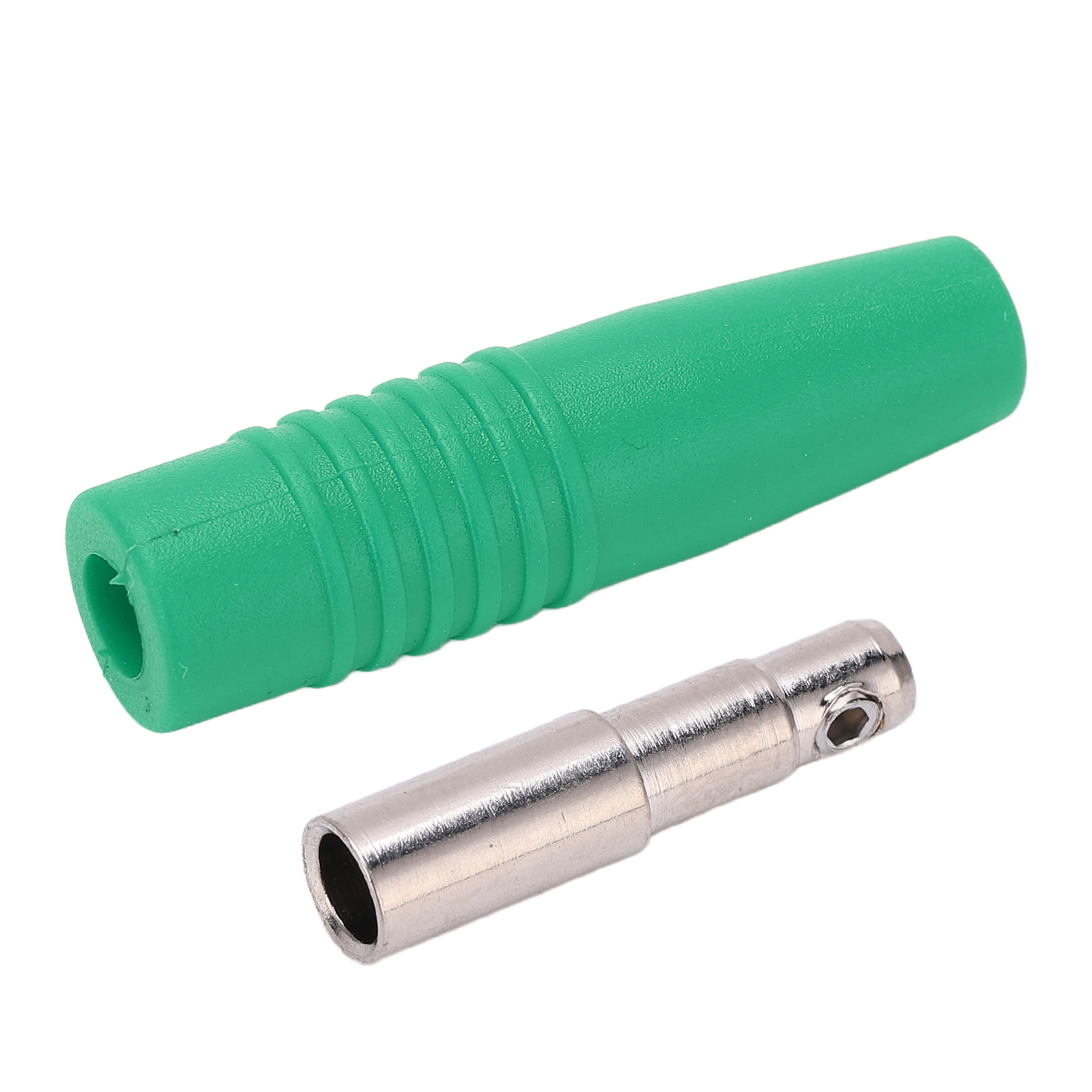 4-mm-bananenstecker (weiblich), Aus Reinem Kupfer, Vernickelt, Für Elektronisches Testzubehör, Grün