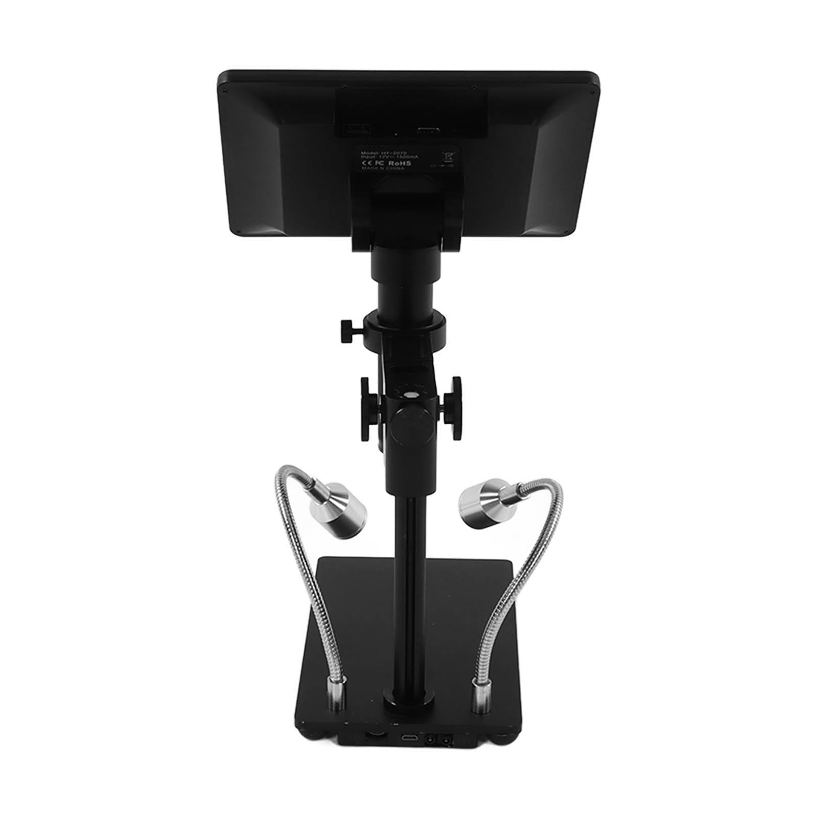 26-megapixel-digitalmikroskop (1080p, 7 Zoll), 8- Bis 150-facher Zoom, Stufenlose Vergrößerung Für Wissenschaftliche Forschung, 100–240 V Wechselstrom, Eu-stecker