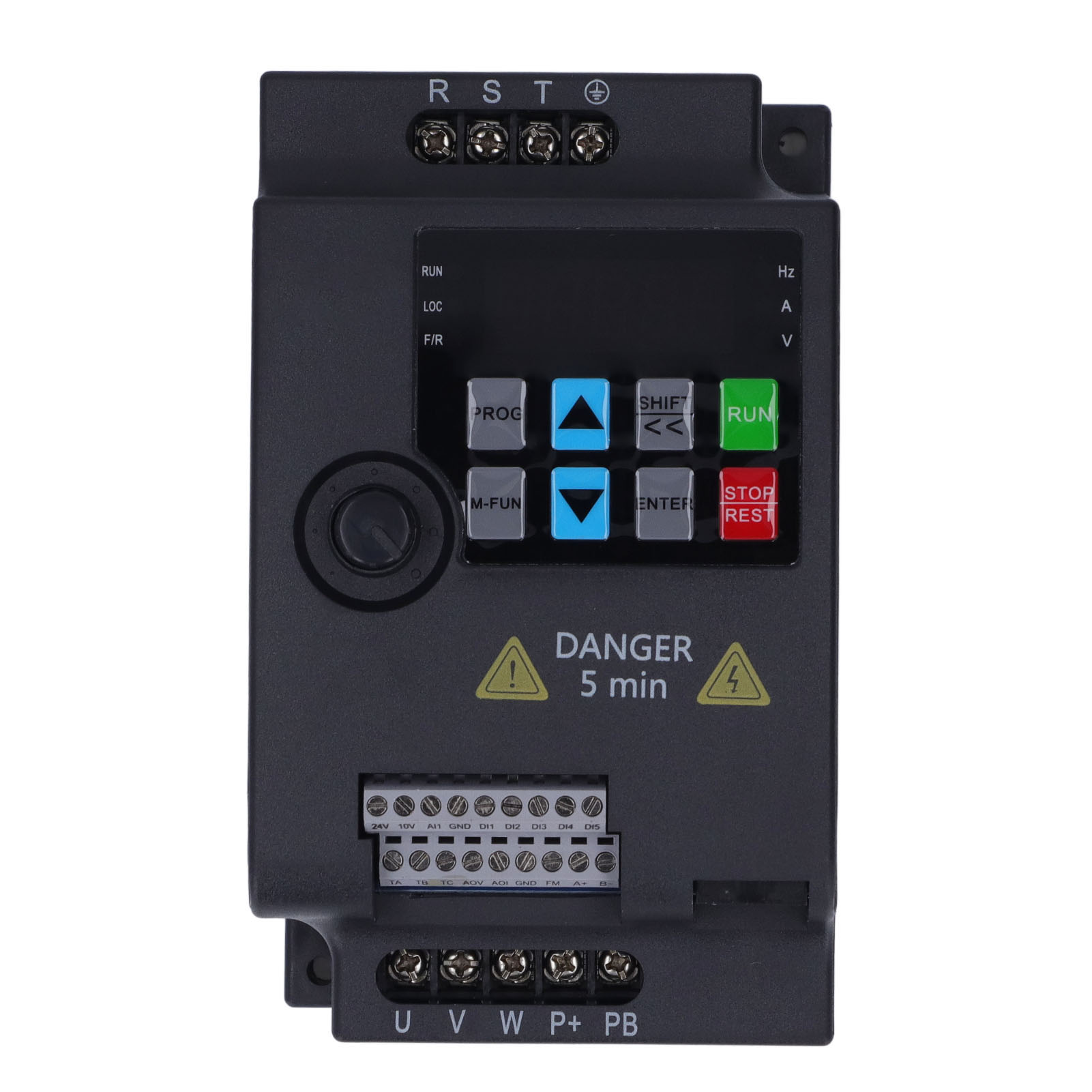 Dreiphasiger Mini-frequenzumrichter Mit Kupferkernspule, Eingang: Ac 380 V, Ausgang: Ac 0–380 V, 2,2 Kw, Schutzart: Ip20