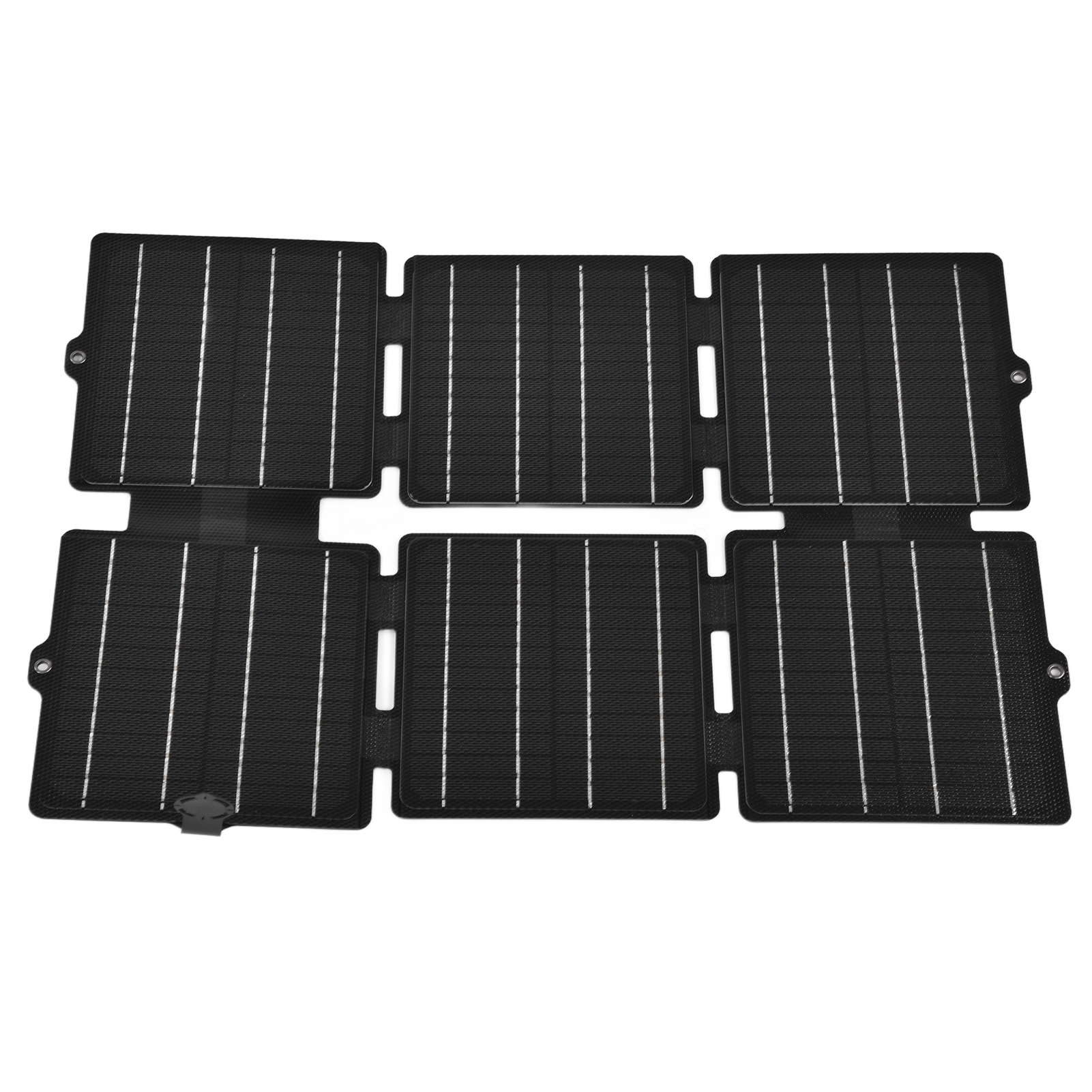 Faltbares, Monokristallines Etfe-solar-ladepanel Mit Usb-anschluss, Flexibler Dc-solarlader (5 V/12 V, 30 W)