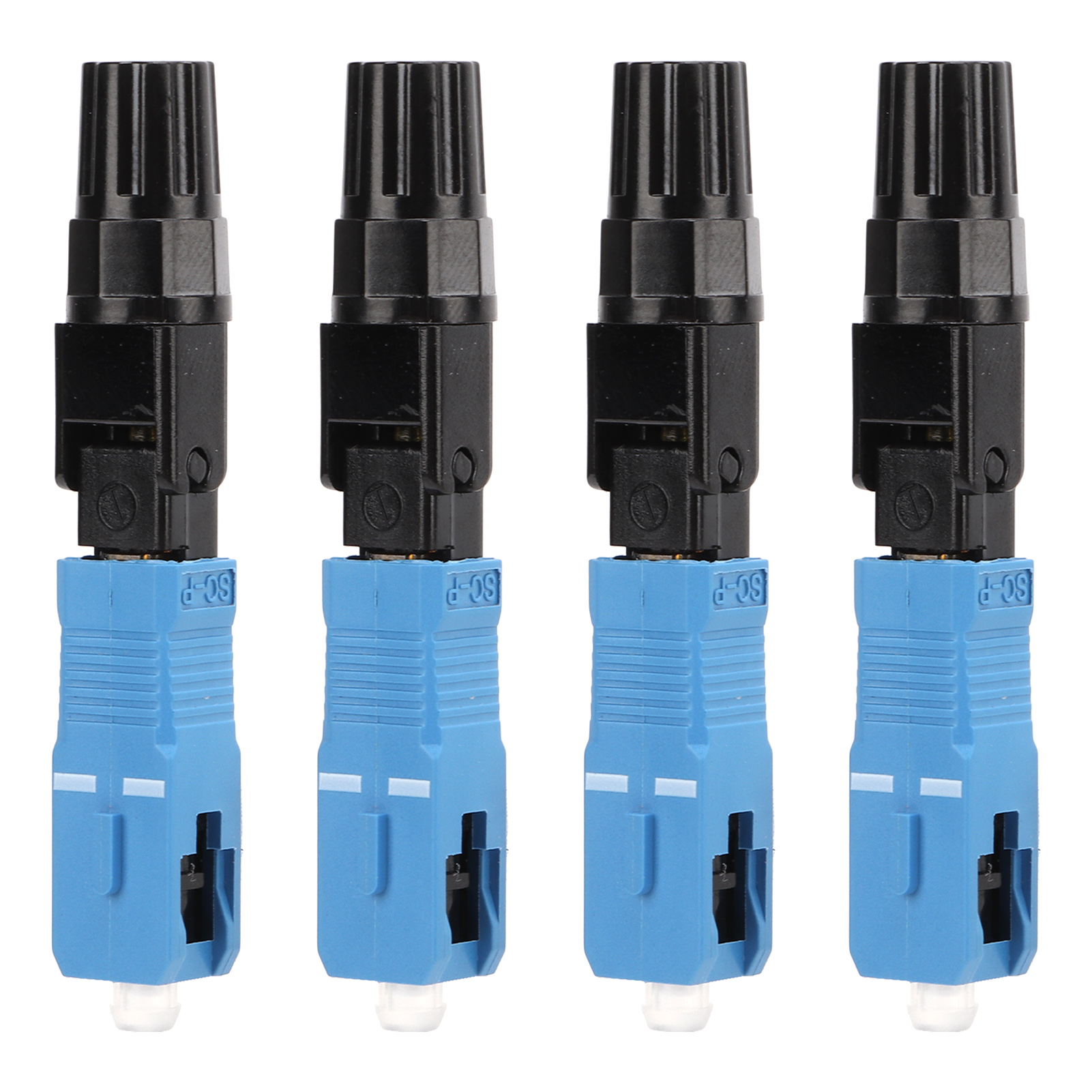 10 Stück Glasfaser-schnellverbinder, Hohe Übertragungsgeschwindigkeit, Geringe Verluste, Einfache Handhabung, Sc-singlemode-glasfaseradapter Für Kabelfernsehen