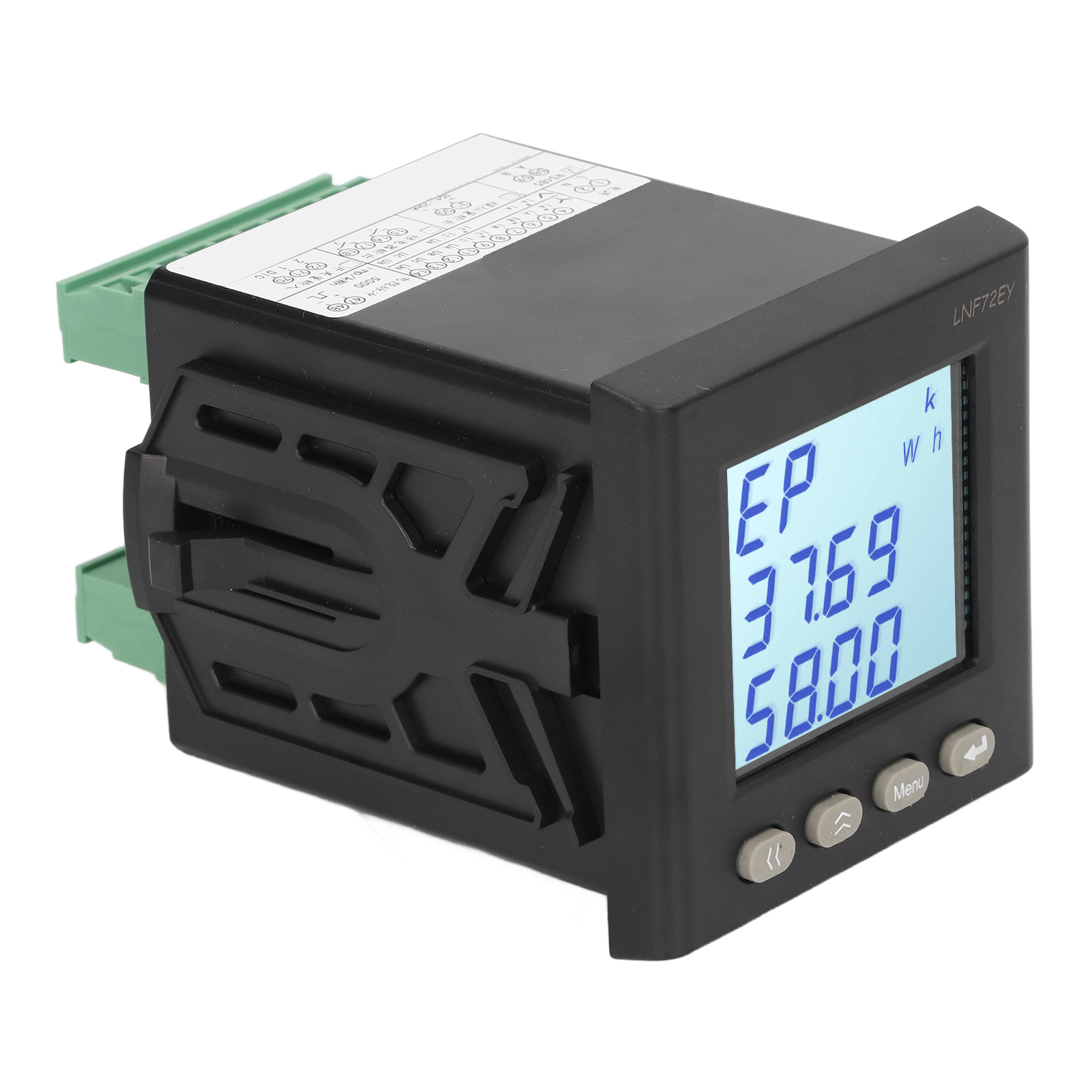 Digitales 3-phasen-voltmeter, Amperemeter, Spannungs- Und Strommesser Ac/dc 80–270 V Zur Steuerung