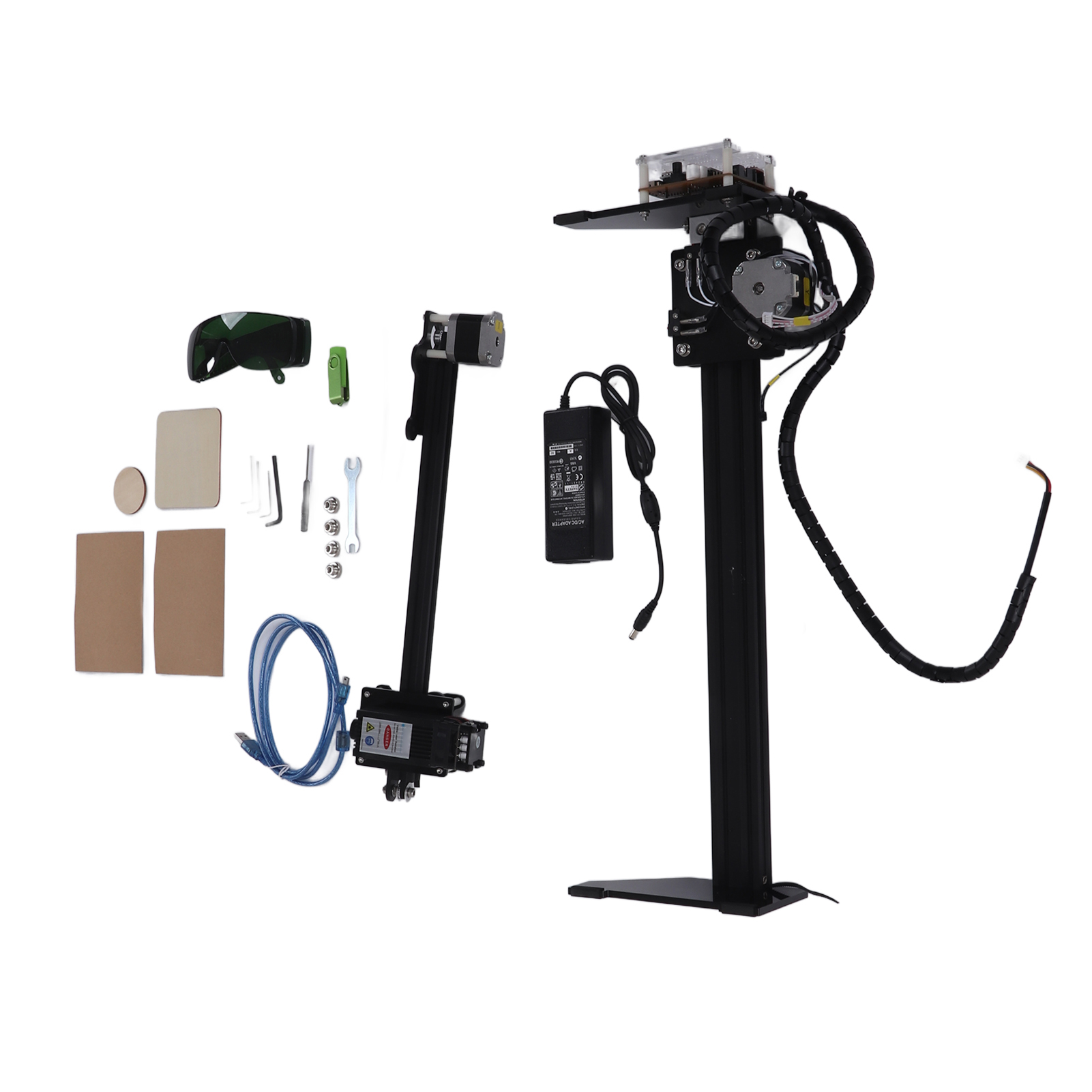 5-w-lasergravierer, Kleine, Tragbare Diy-schneidemaschine Für Acryl, Holz Und Metall, 100–240 V, Eu-stecker