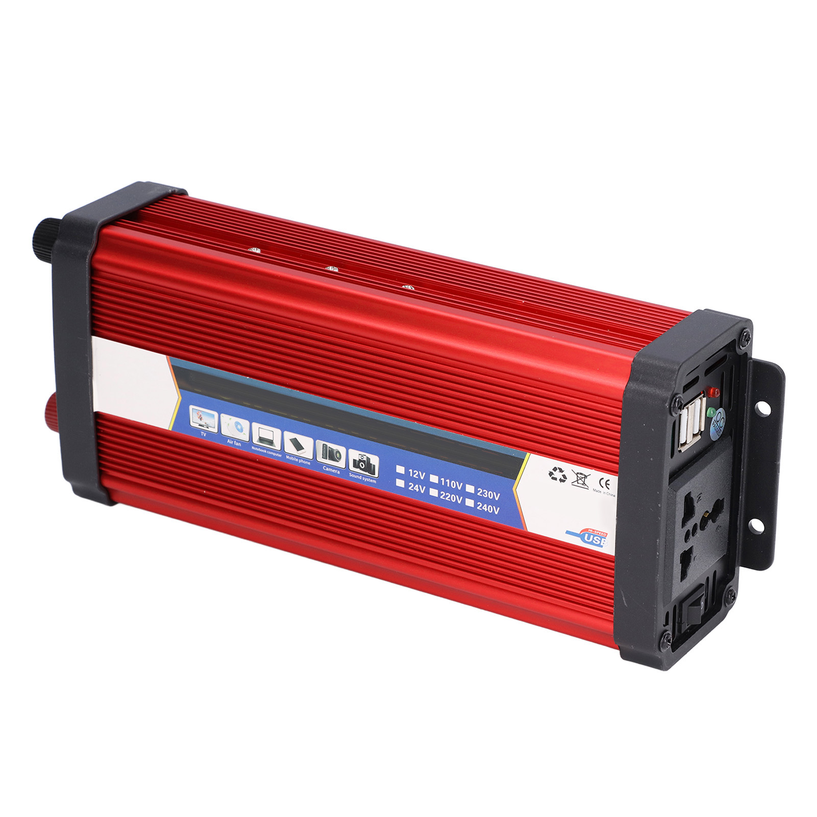 Kfz-wechselrichter 4000w Modifizierter Sinus-dc/ac-wandler Solartransformator 12v Auf 110v