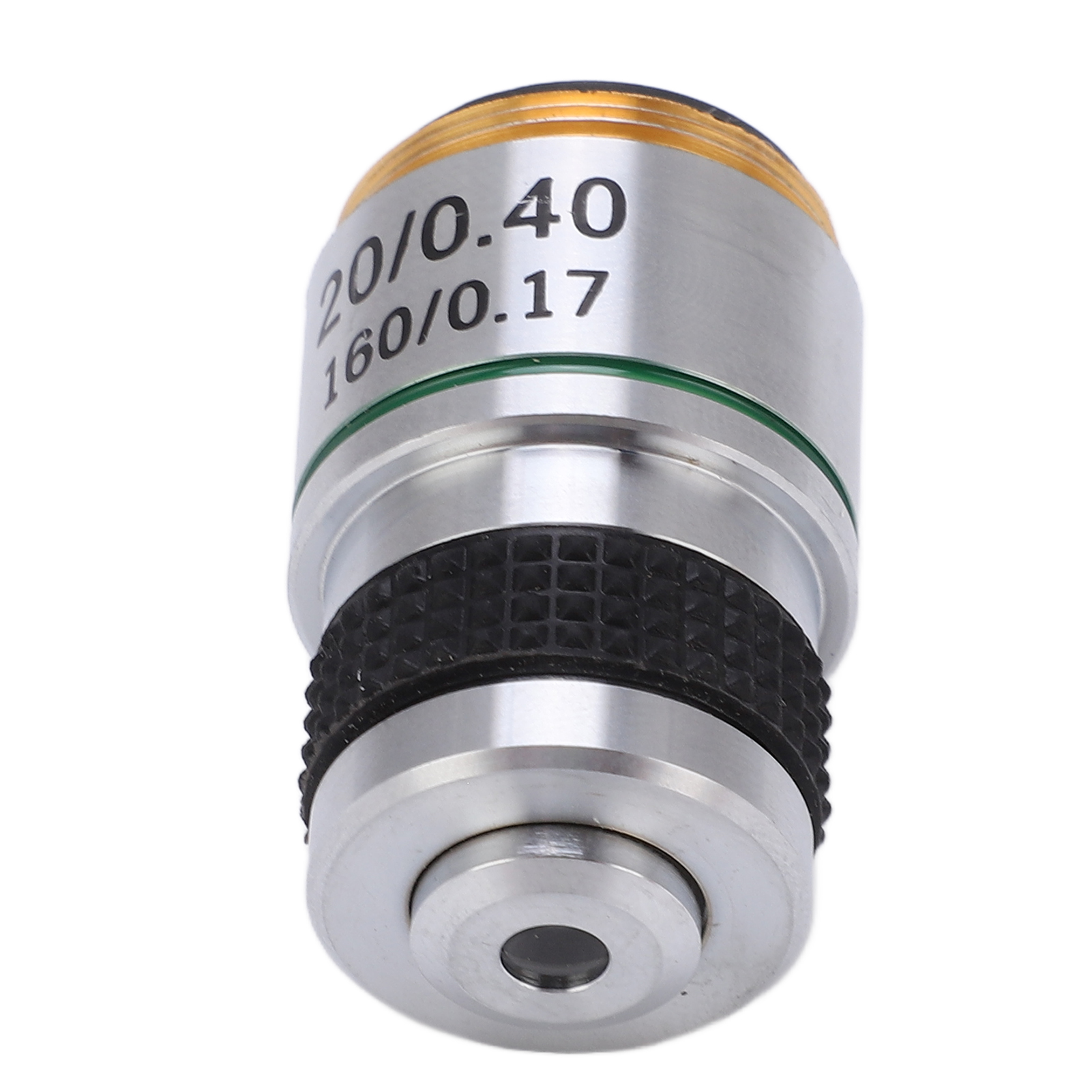 185 Achromatische Objektivlinse Klar Standard 20mm Gewinde Biologisches Mikroskopobjektiv 20/0,40
