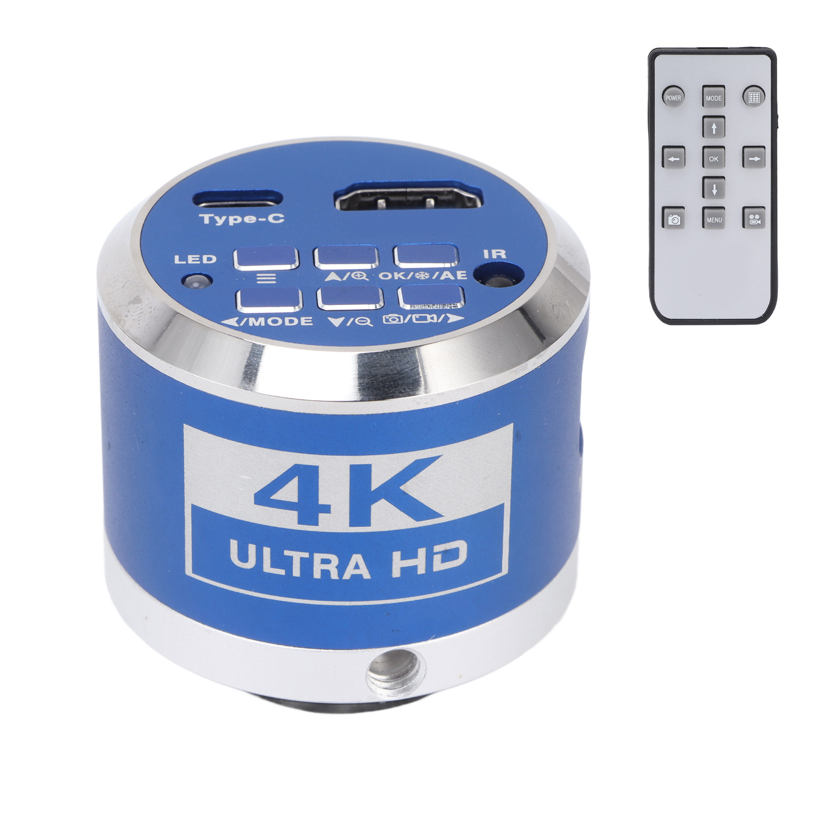 Mikroskopkamera Mit 4k-hd-multimedia-schnittstelle Für Video, 100–240 V Eingang, Eu-stecker