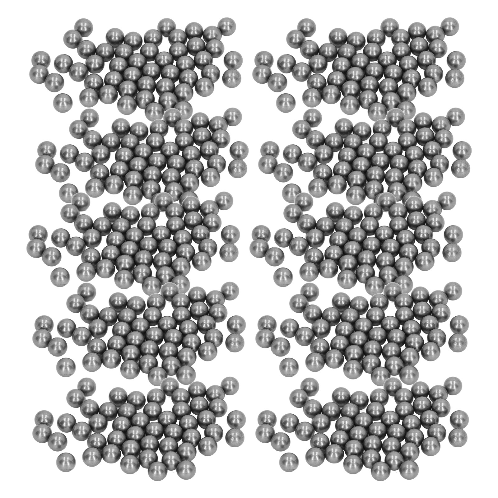 500 Stück Präzisionspolierte Stahlkugeln Aus Kohlenstoffstahl, Sortiment Für Lagerzubehör, 8 Mm